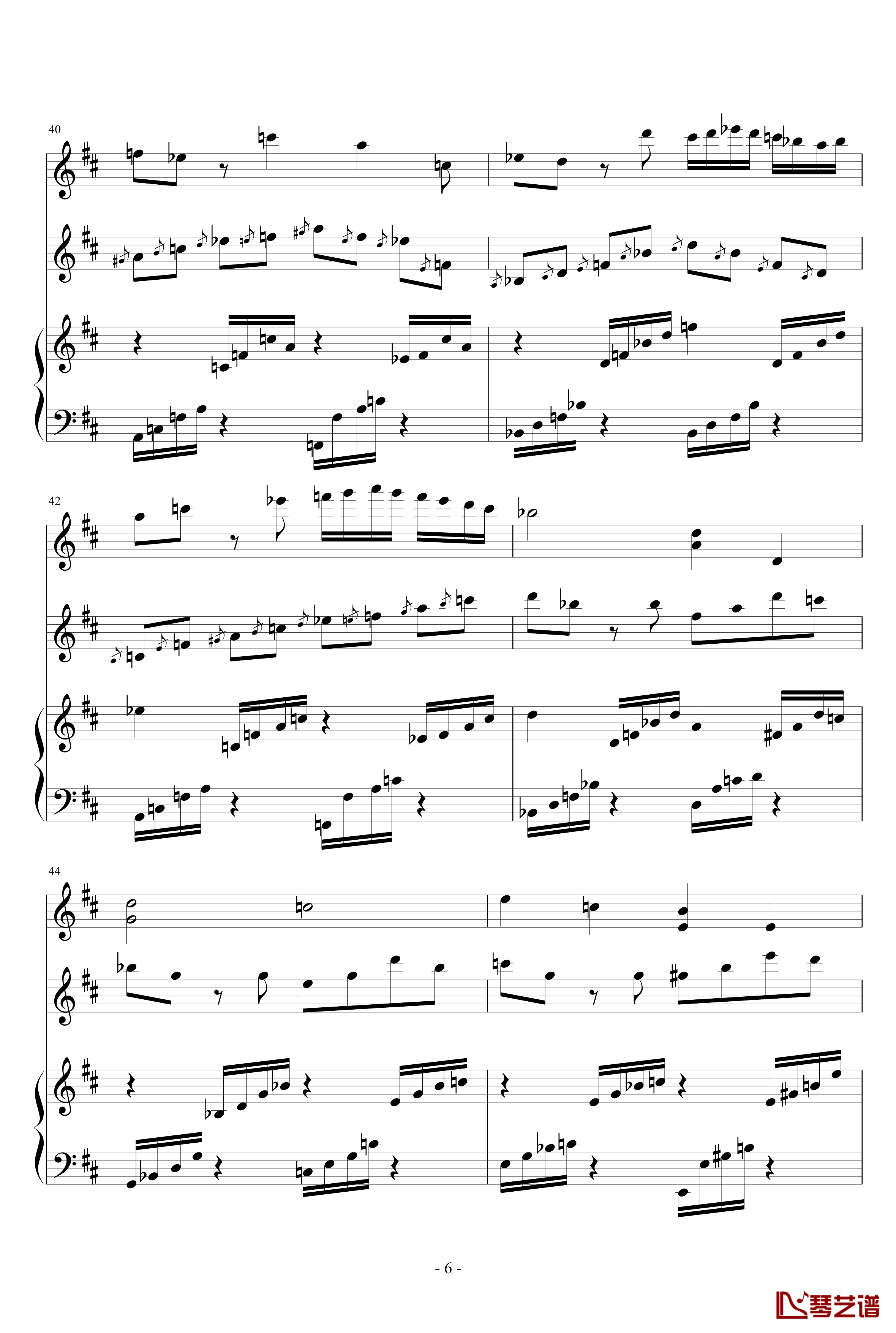 春之歌钢琴谱-nzh19346