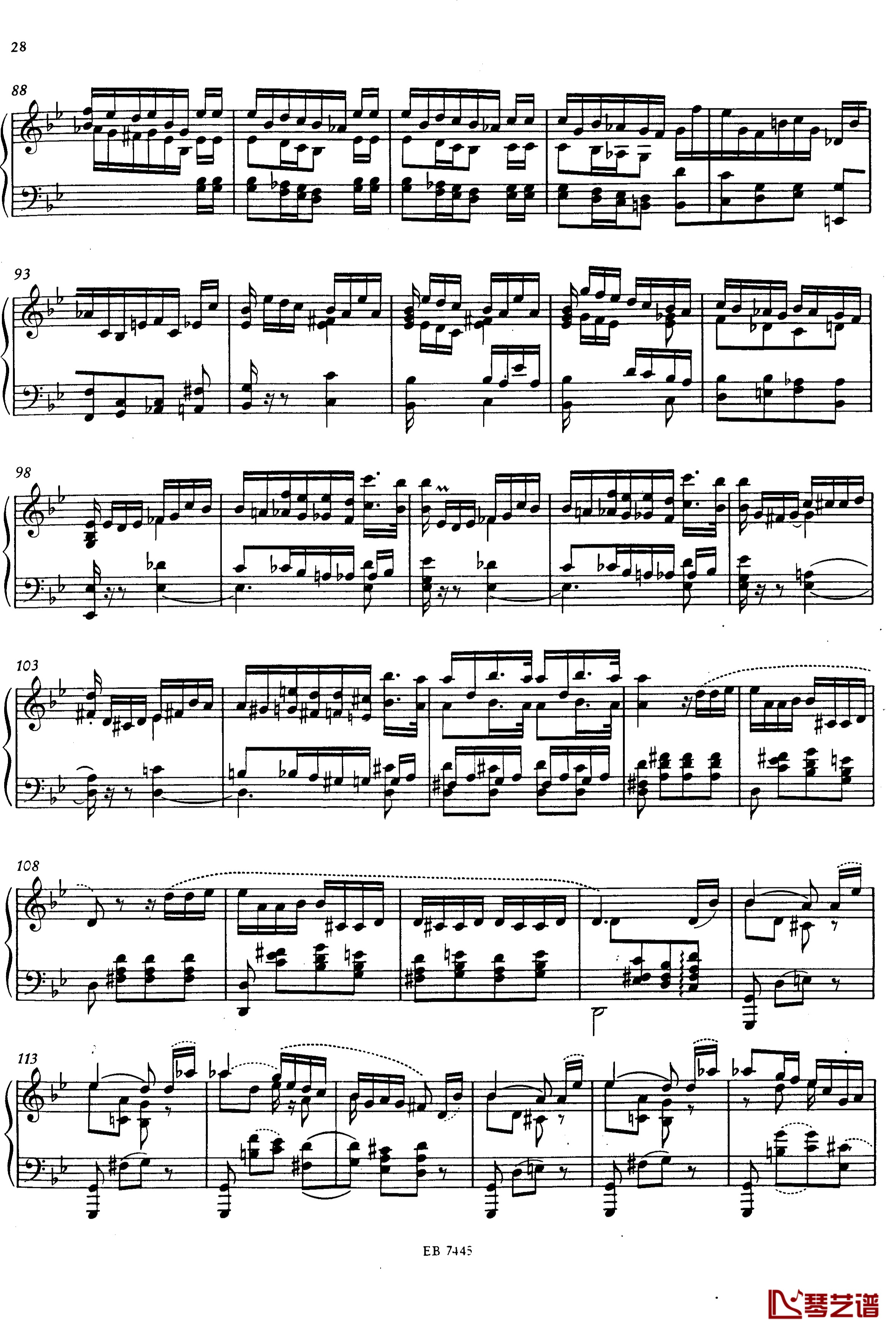 g小调钢琴奏鸣曲钢琴谱-舒曼-克拉拉20