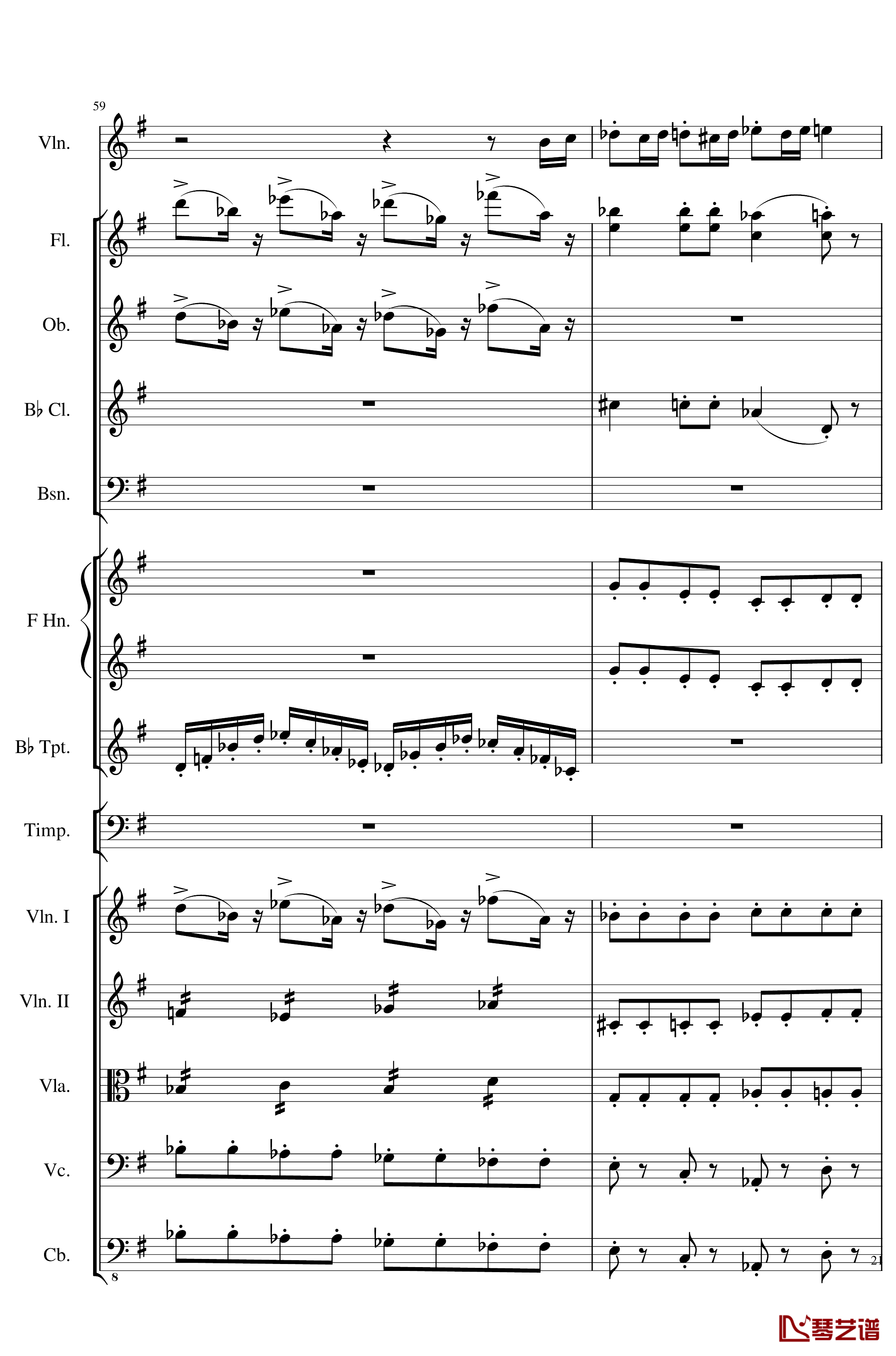 Rondo in G, Op.137钢琴谱-一个球21