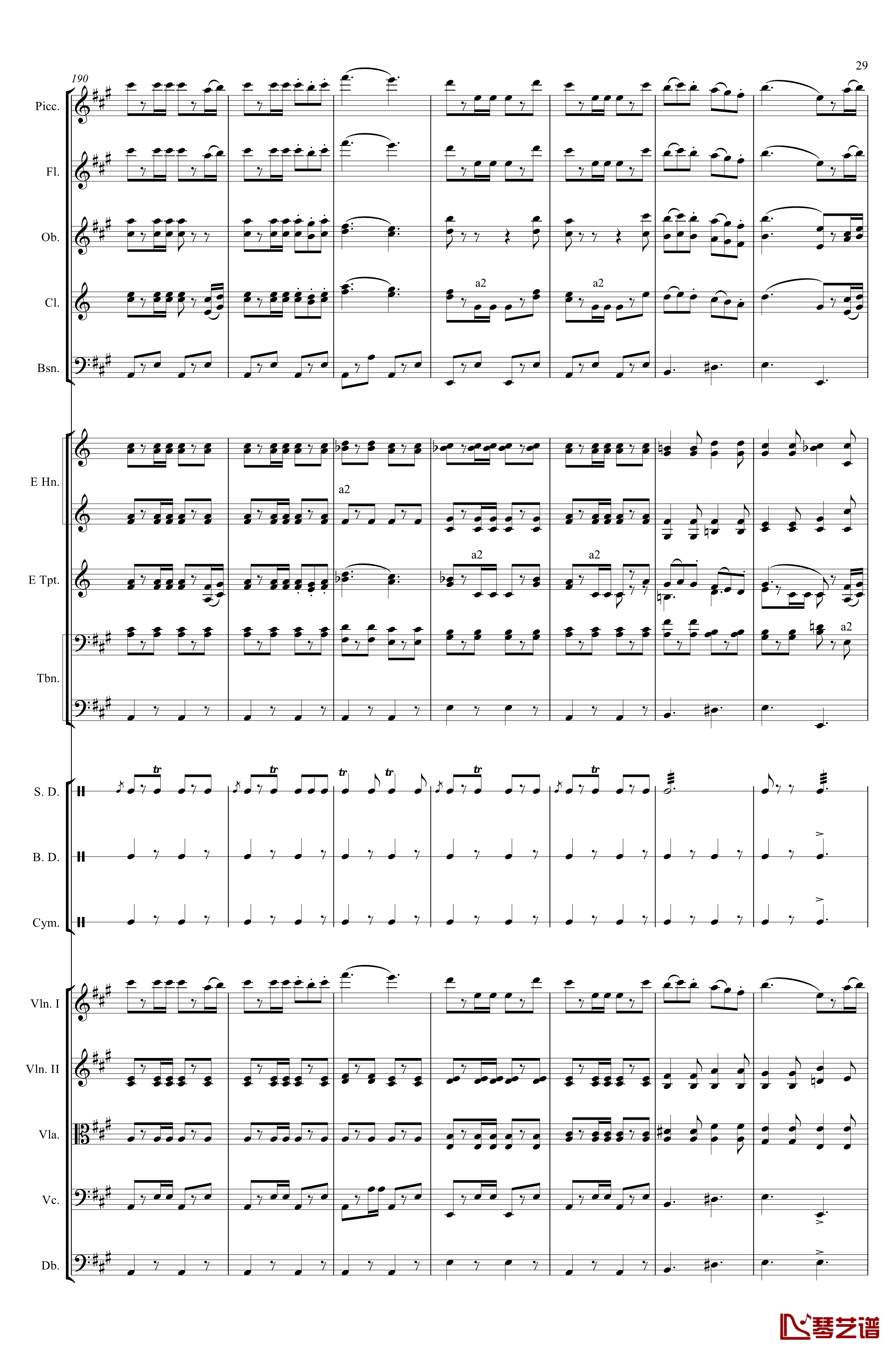 轻骑兵序曲钢琴谱-Franz von Suppe29