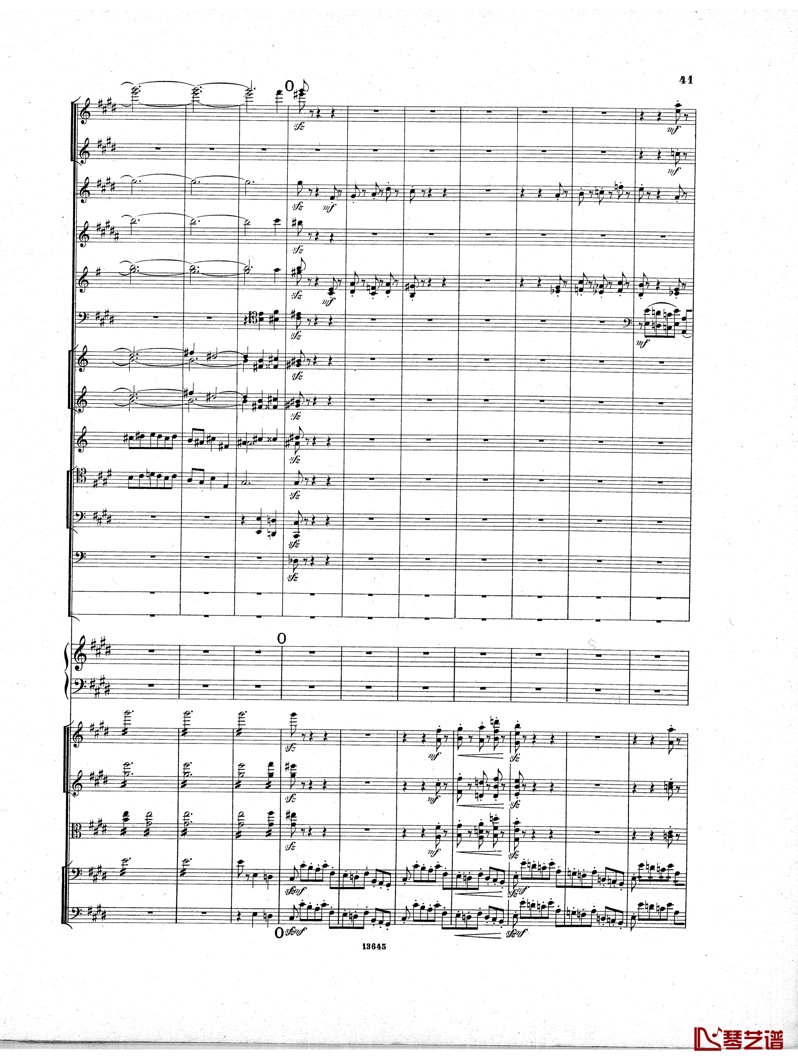 Lyapunov 降E小调第一钢琴协奏曲 Op.4钢琴谱-Lyapunov40