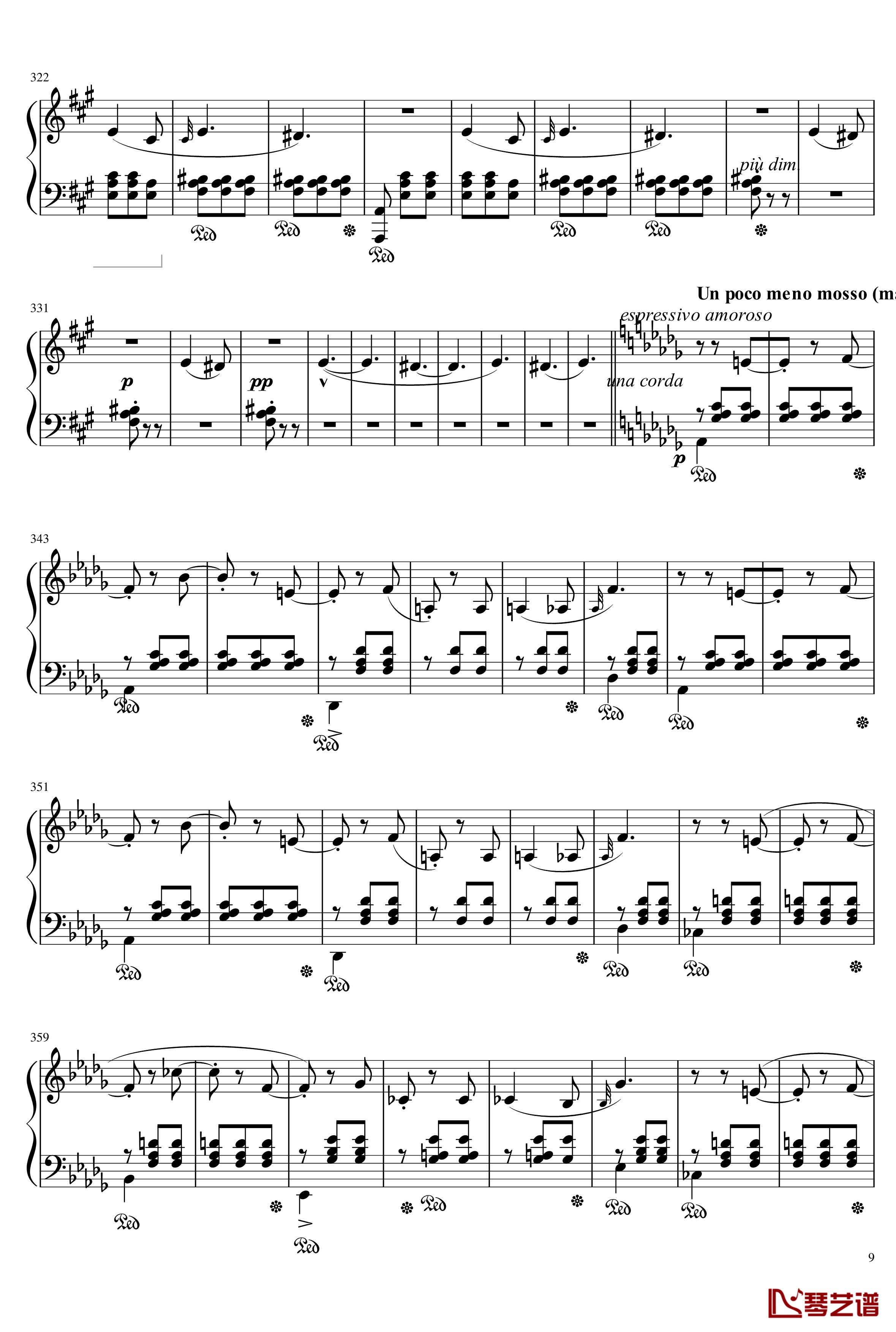 Mephisto Waltz No. 1 S. 514钢琴谱-李斯特9