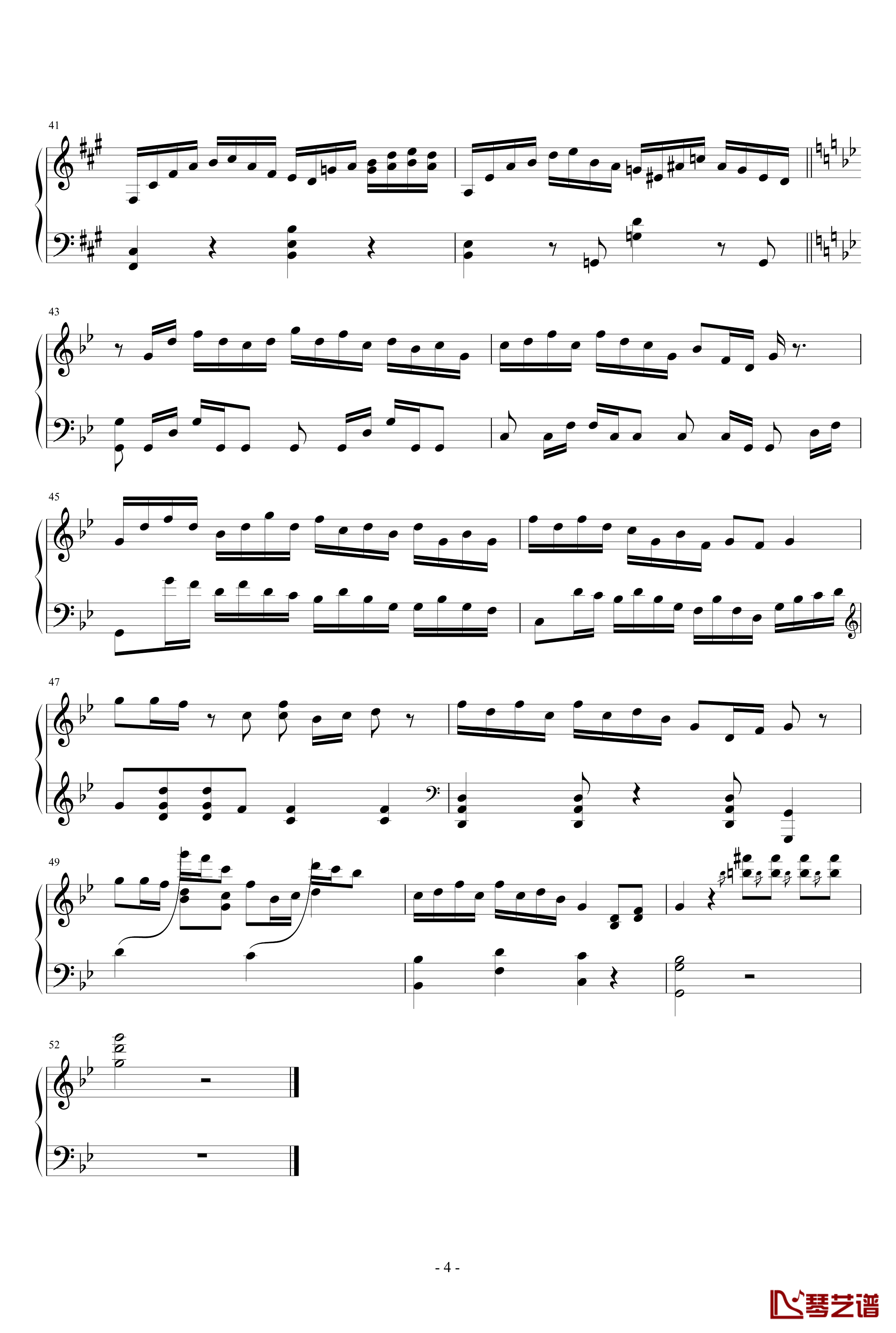 从零学作曲B1-1钢琴谱-梦乐师4