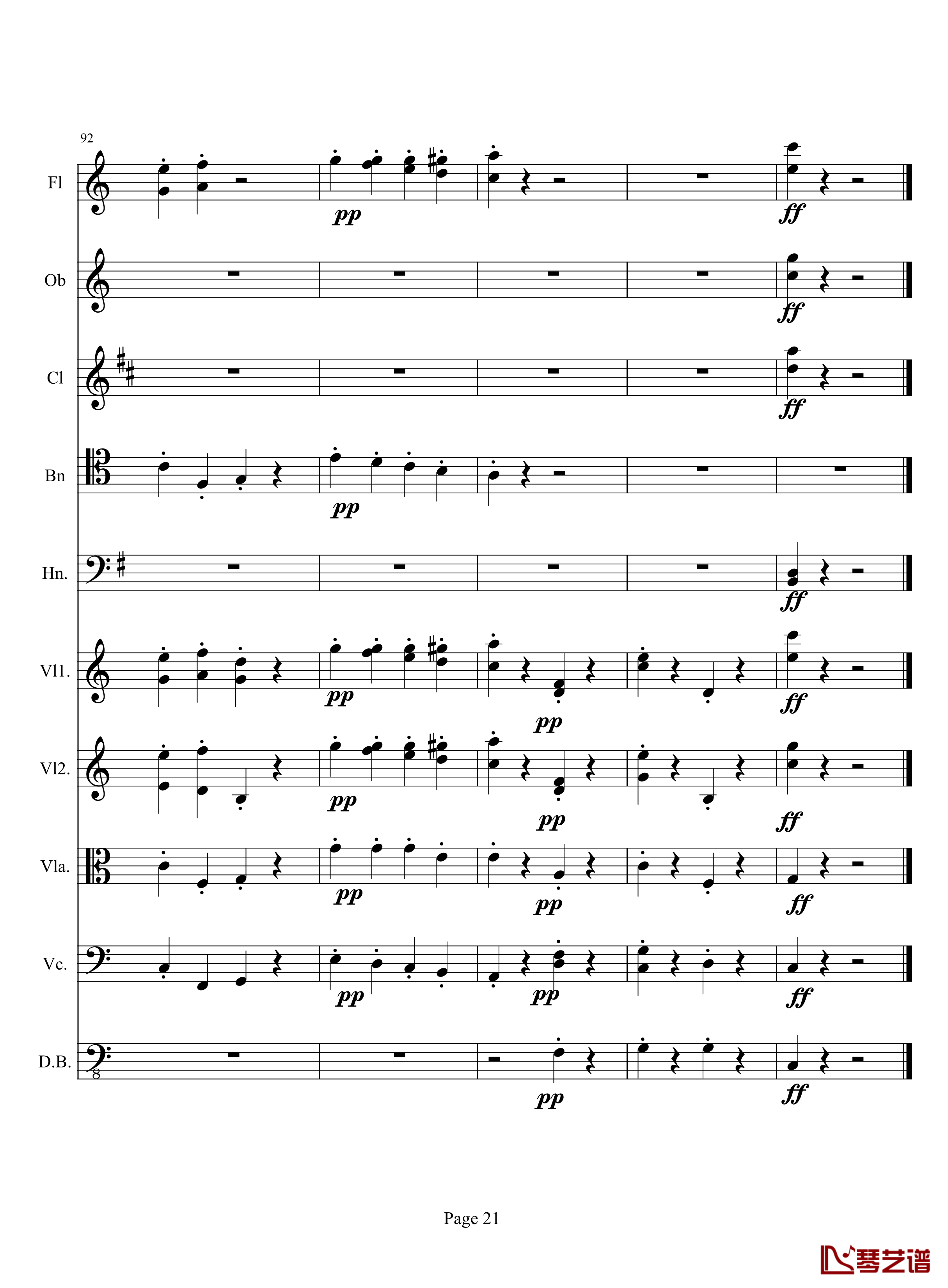 奏鸣曲之交响钢琴谱-第10首-2-贝多芬-beethoven21