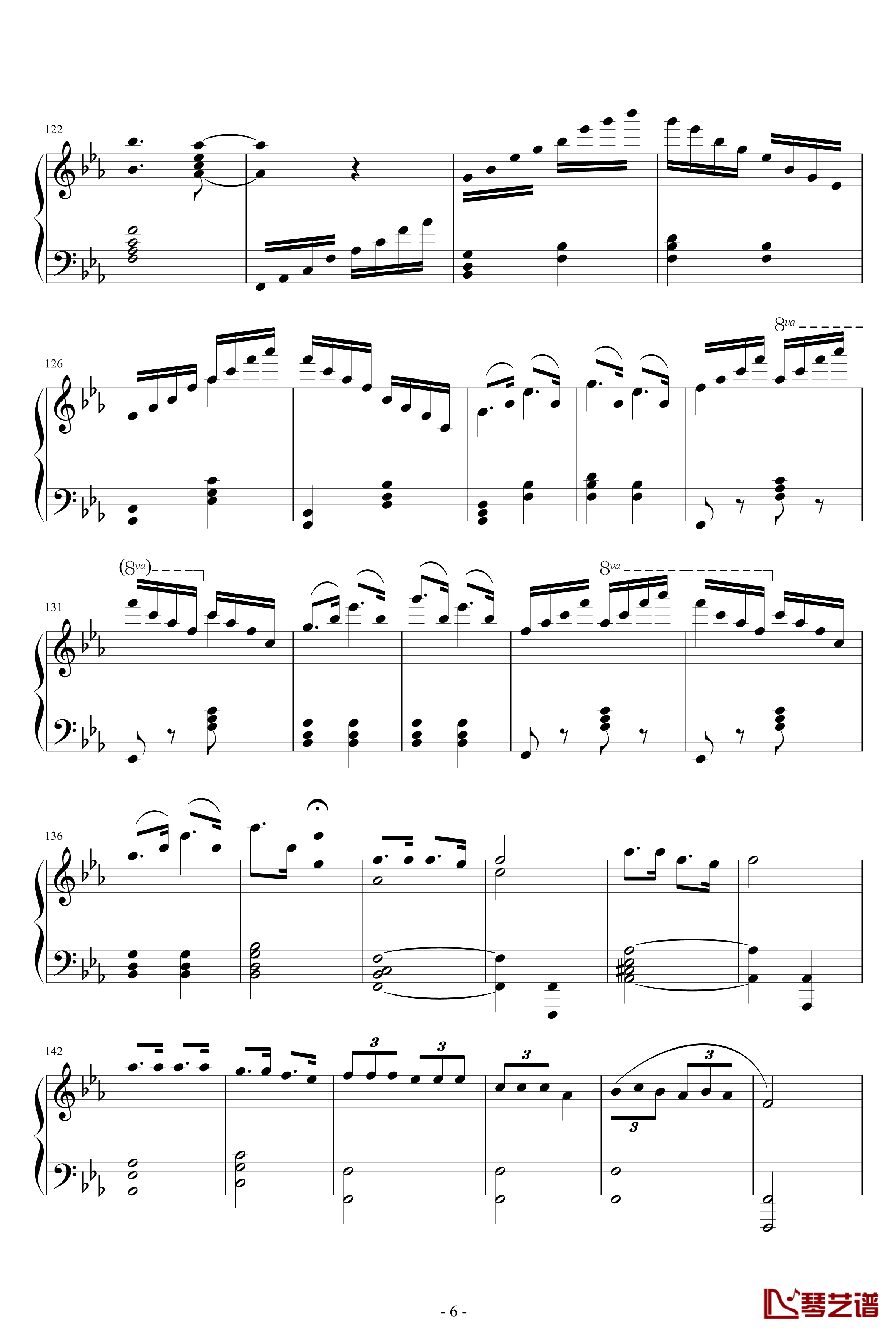 爆乳音头钢琴谱-钢琴版-vocaloid6