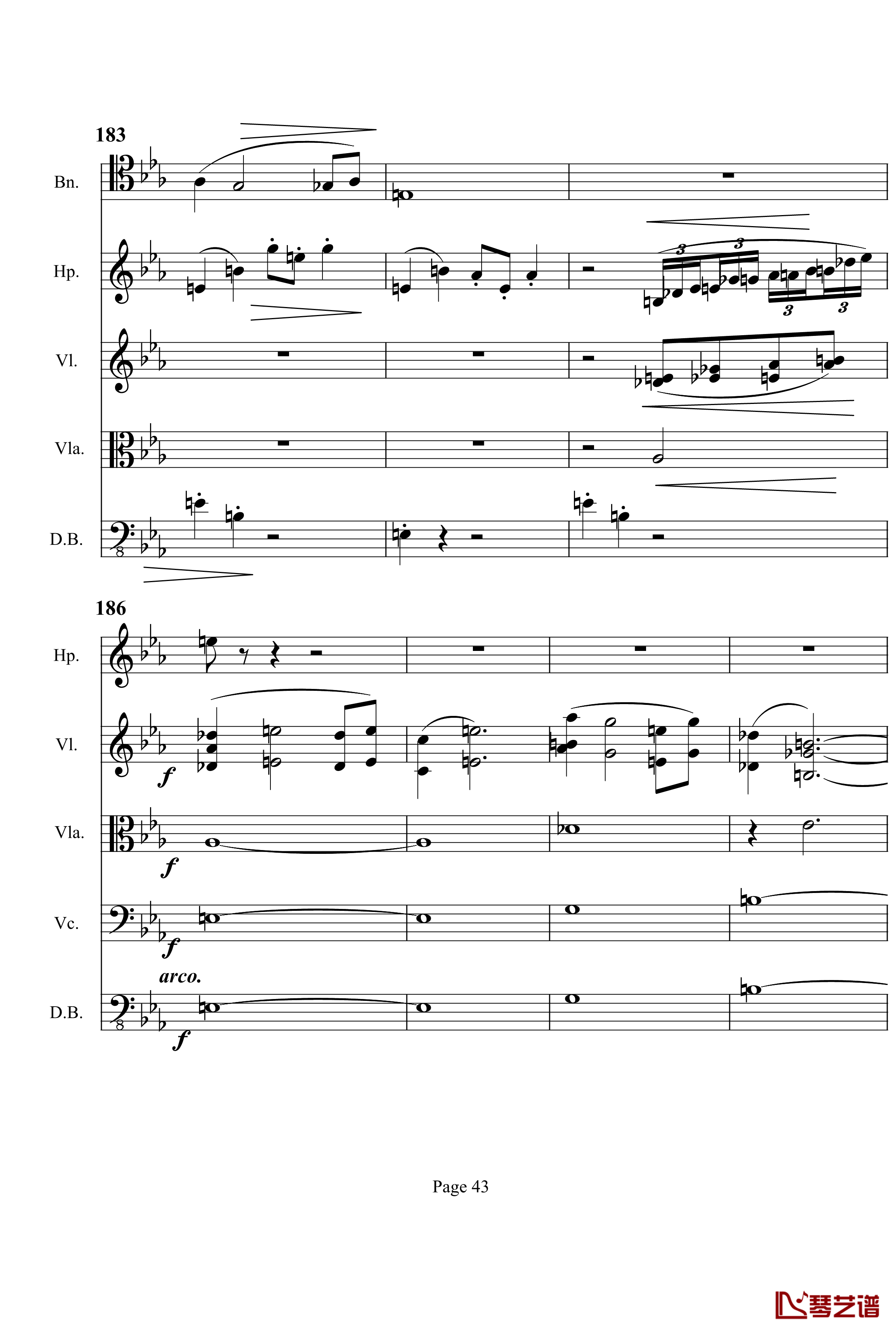 第三交响曲钢琴谱-梦幻的传说-项道荣43