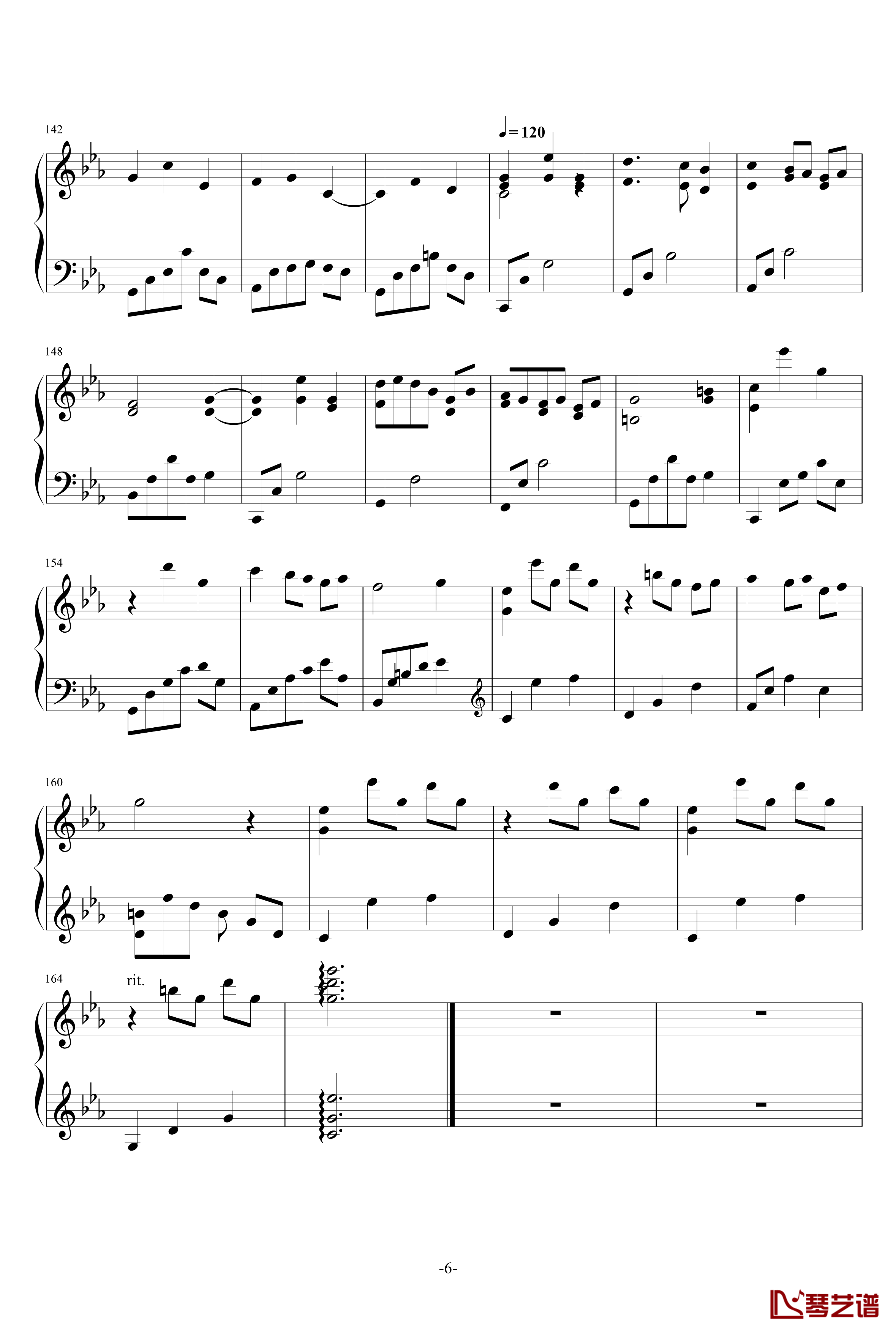 15 Waltz Mew钢琴谱-梦幻圆舞曲-AlfredAria6