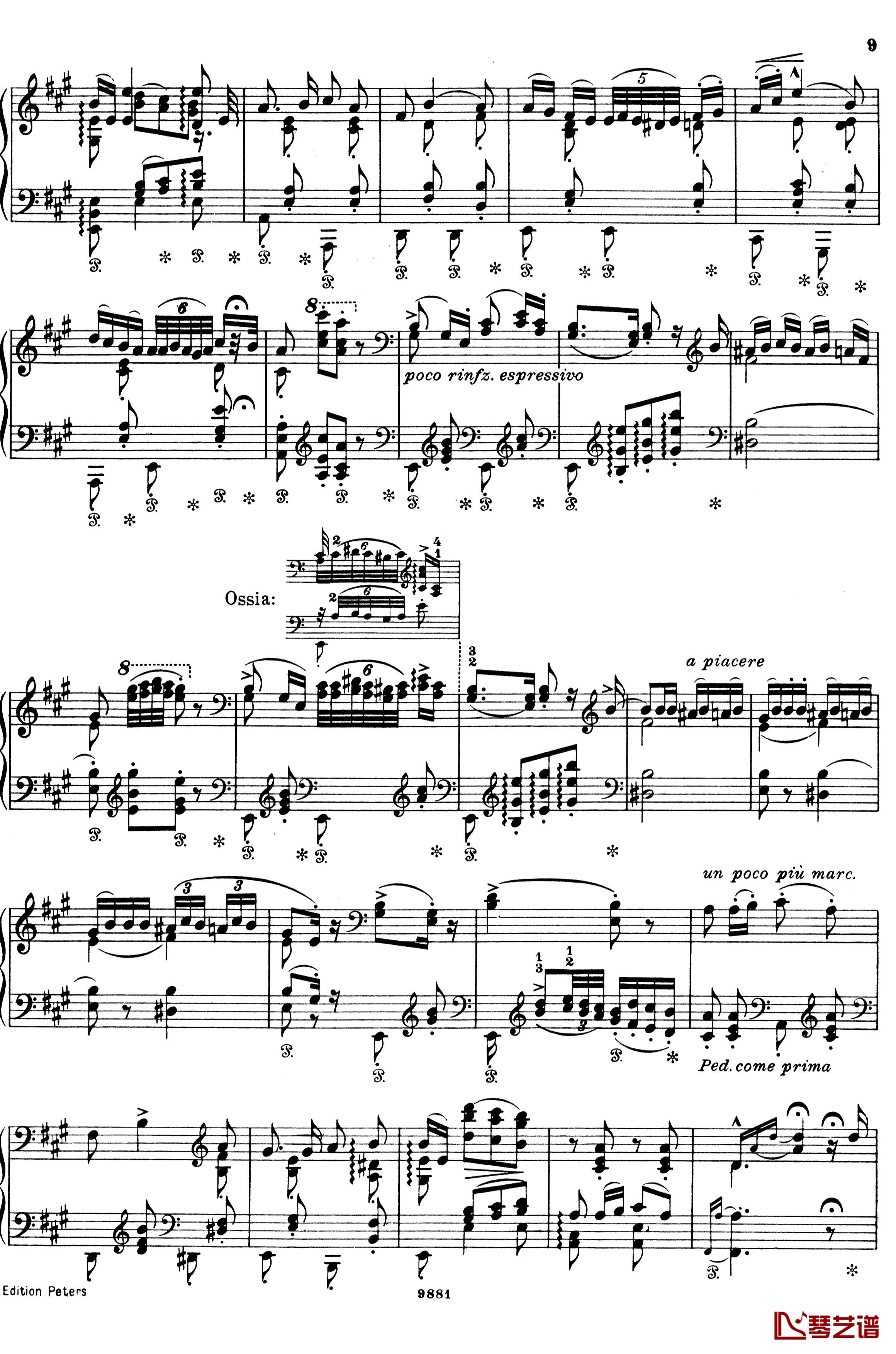 唐璜的回忆钢琴谱-李斯特 S.418-李斯特9