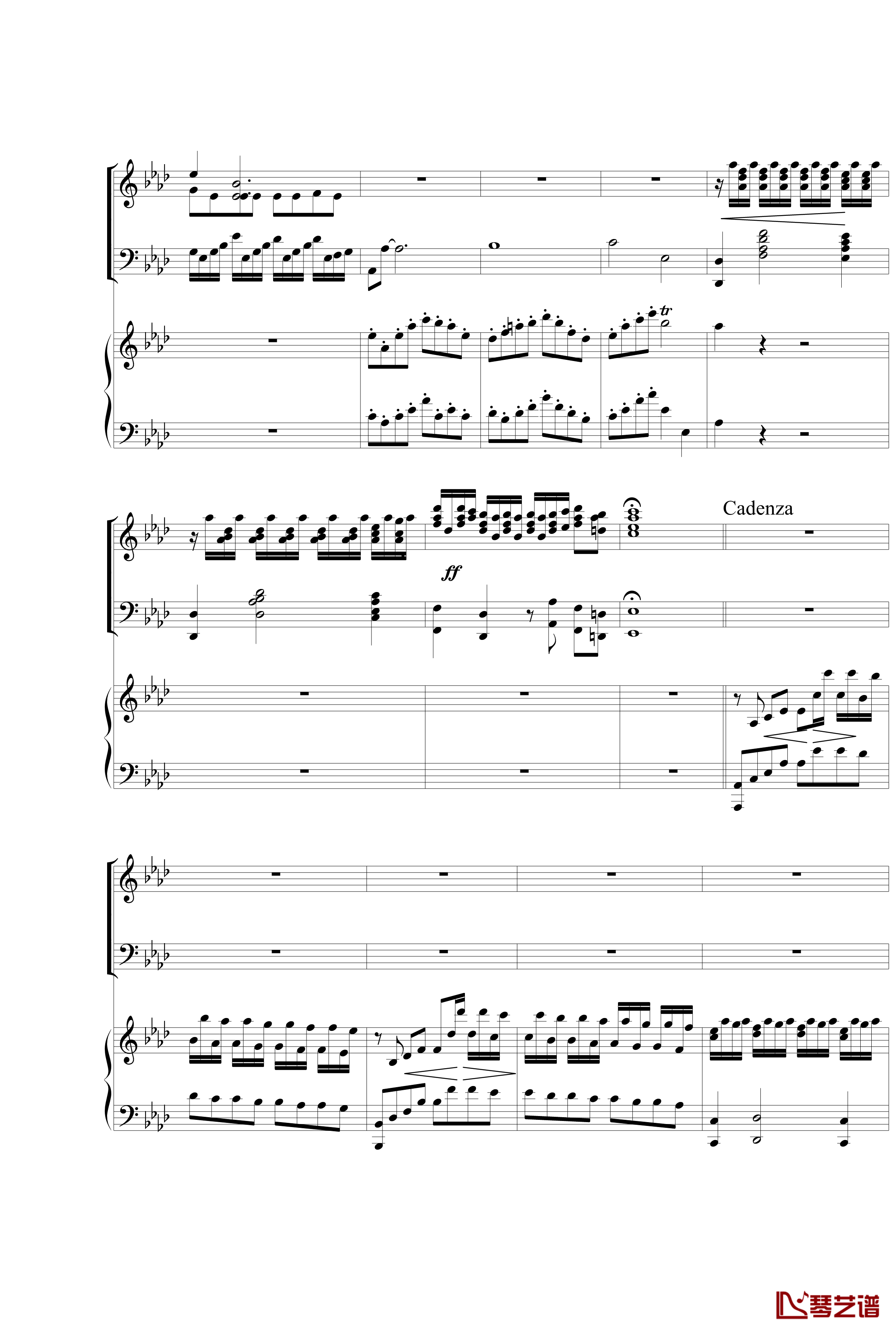 Piano Concerto钢琴谱 No.2-nzh193422