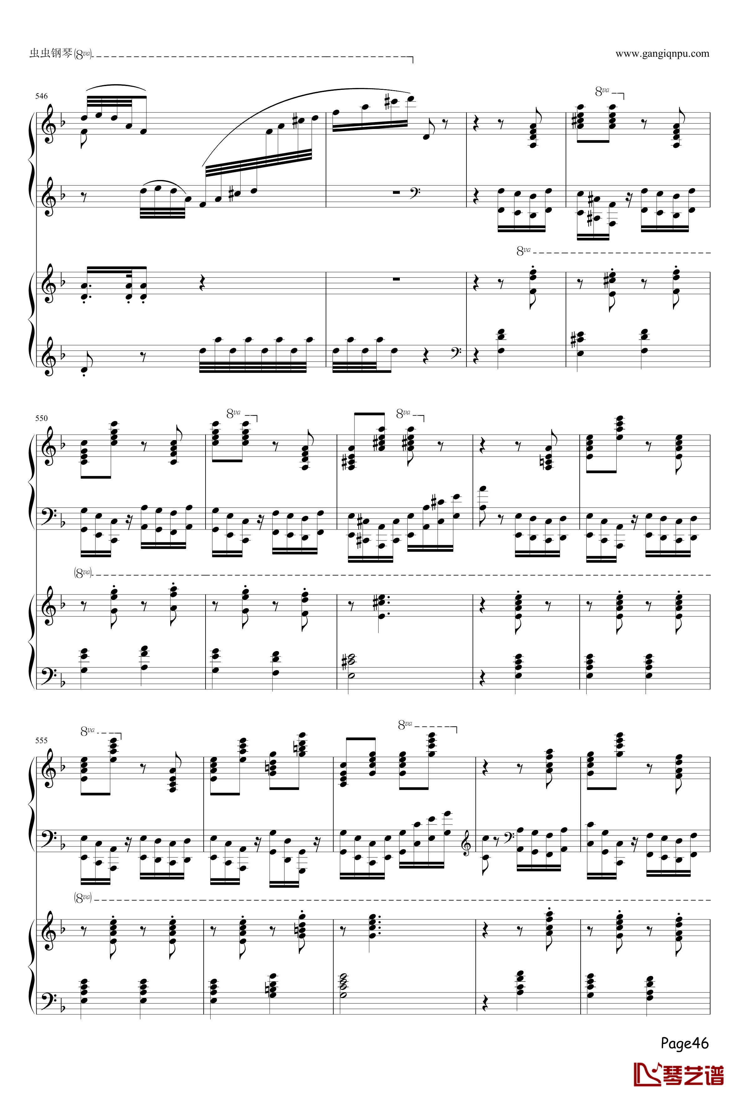 幻之舞钢琴谱-李斯特46