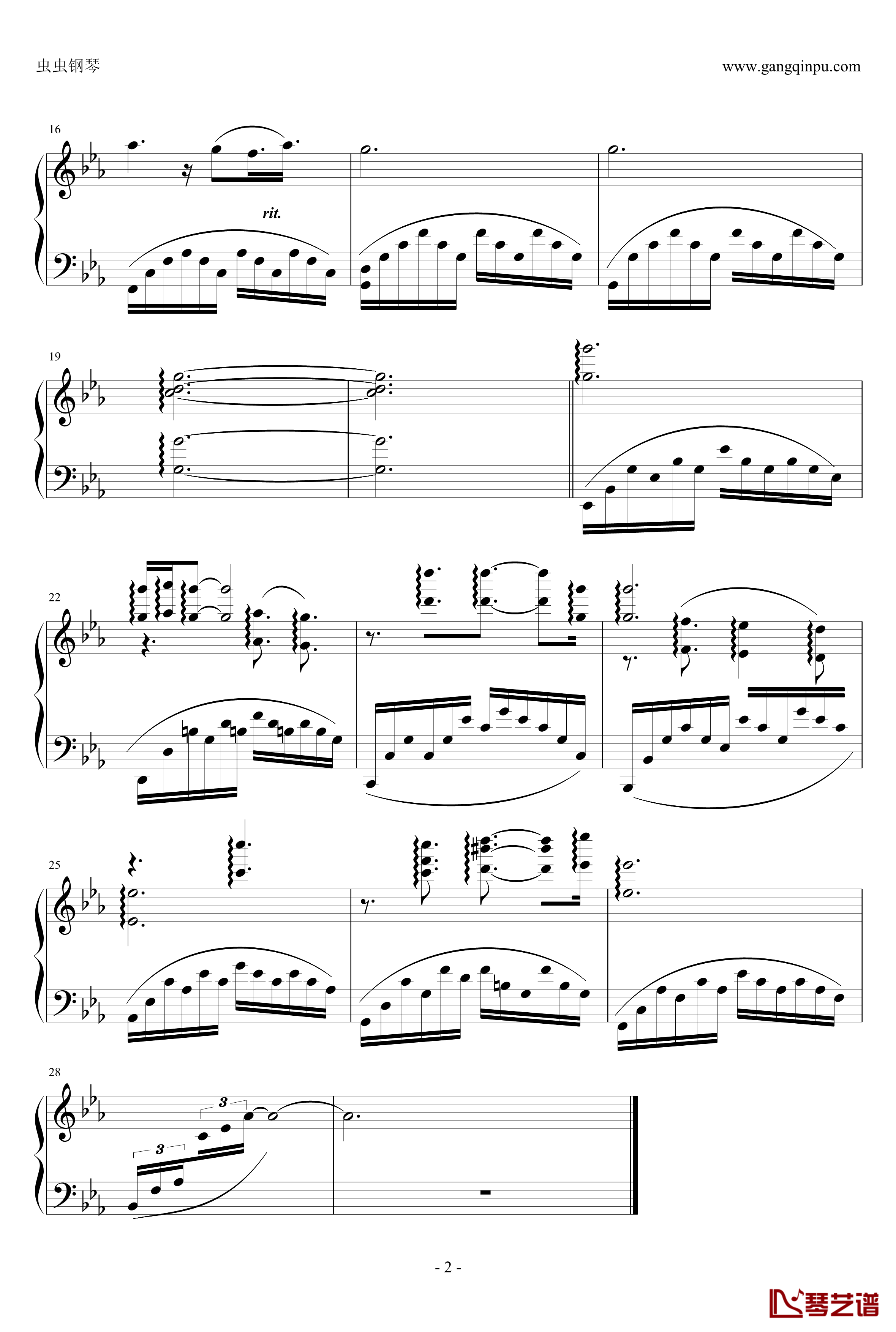Cambridge钢琴谱2