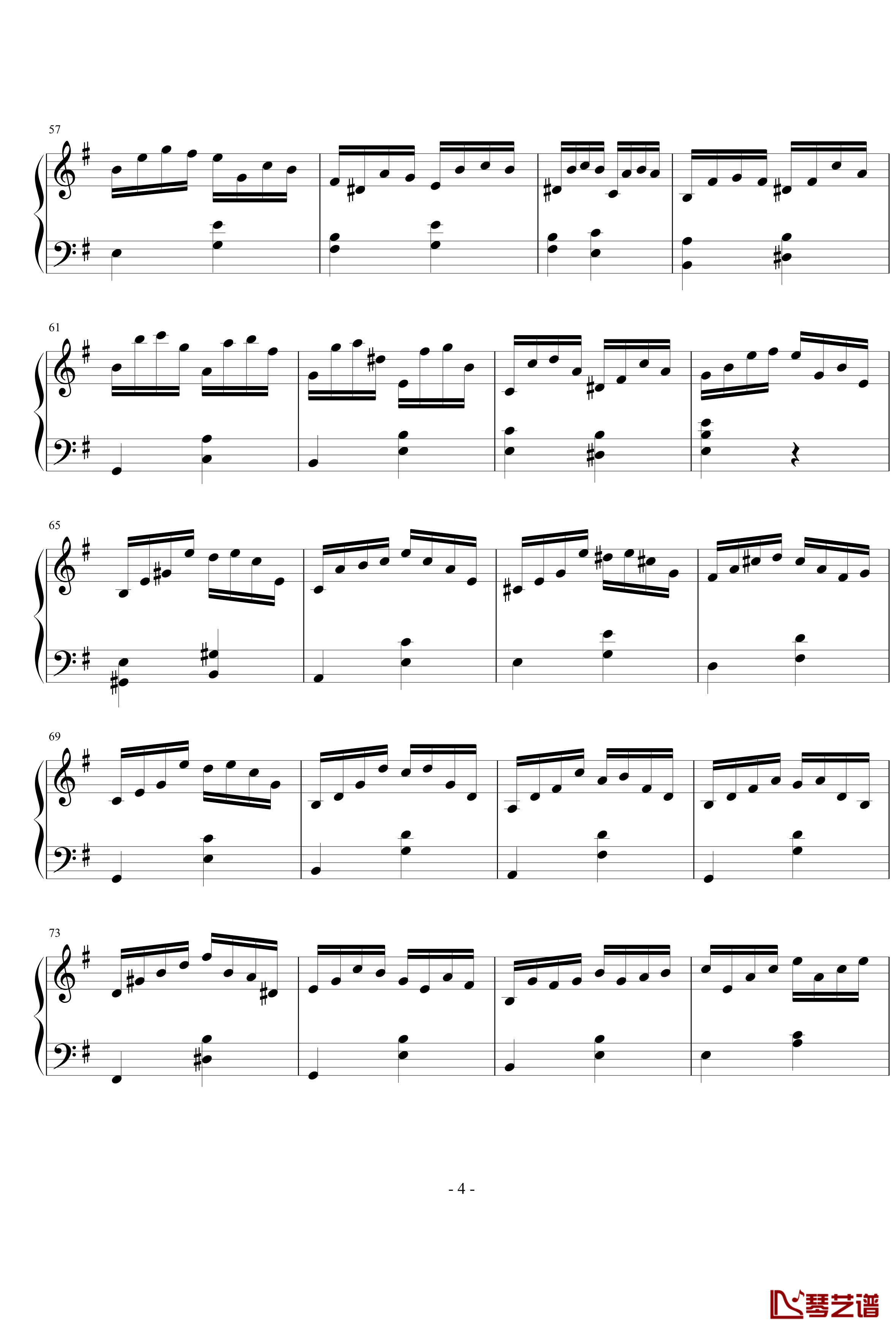 E大调回旋曲钢琴谱-费伦斯特19914