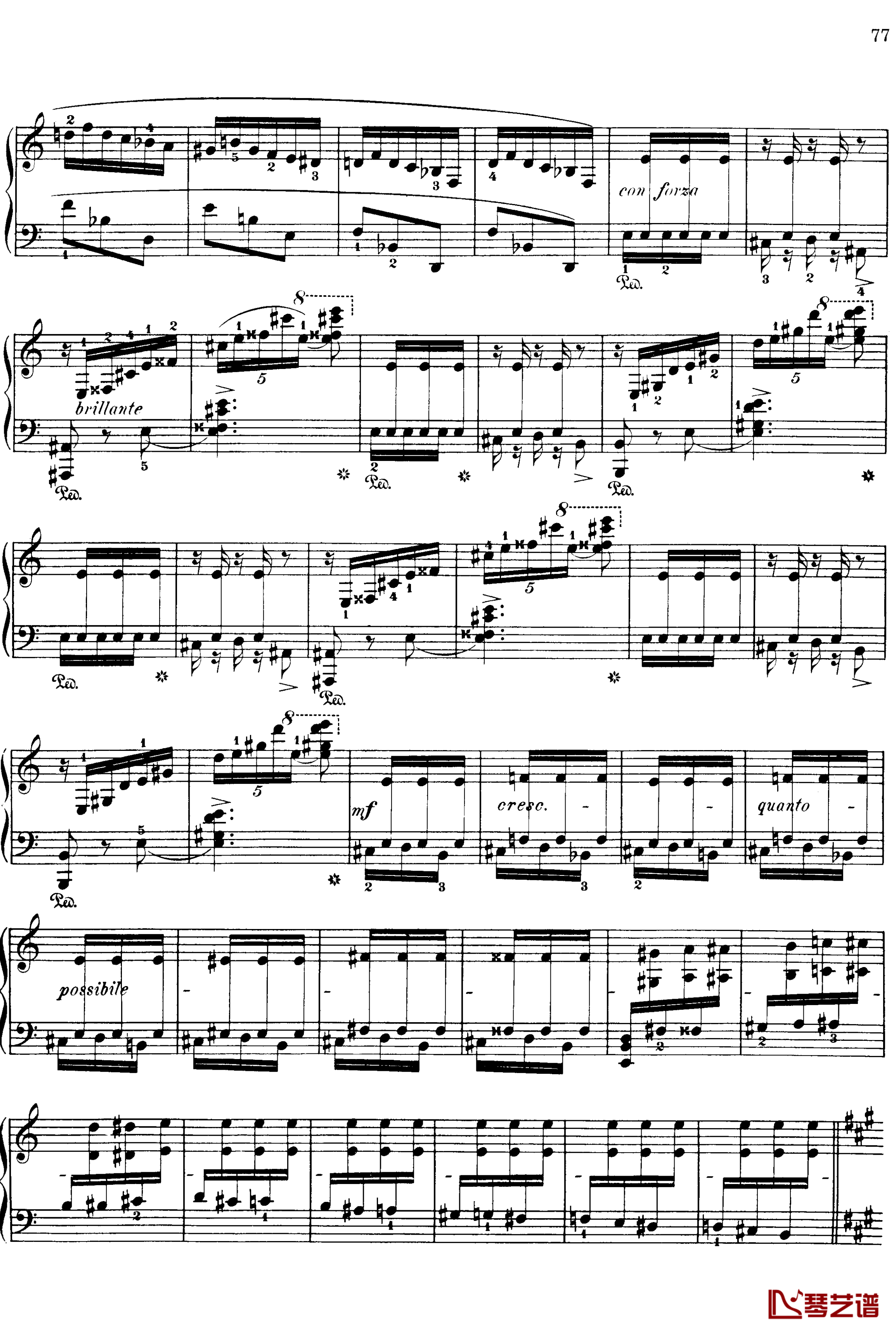 西班牙随想曲 Op.37钢琴谱-莫什科夫斯基-Moszkowski12