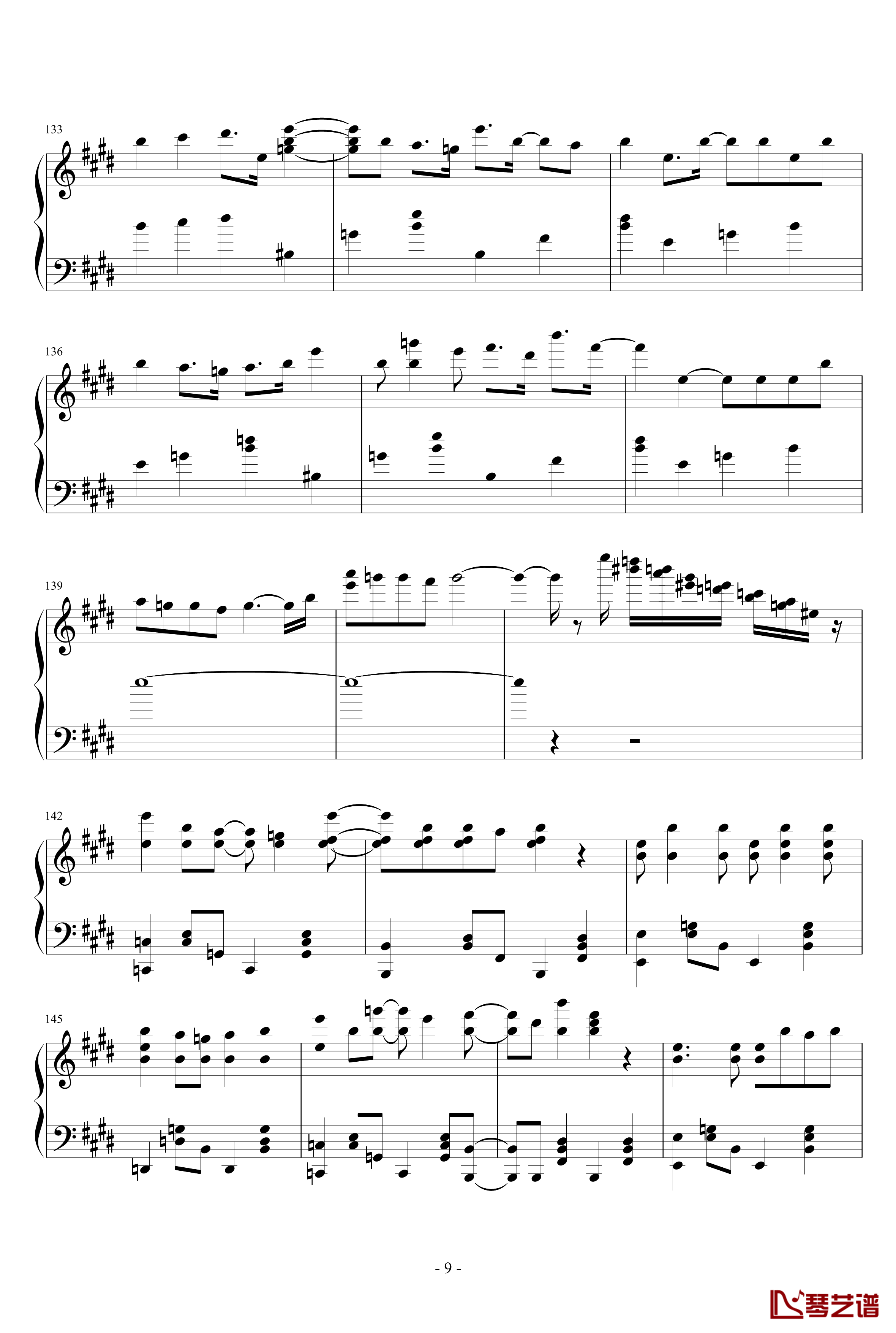 マトリョシカ钢琴谱-触手猴版9