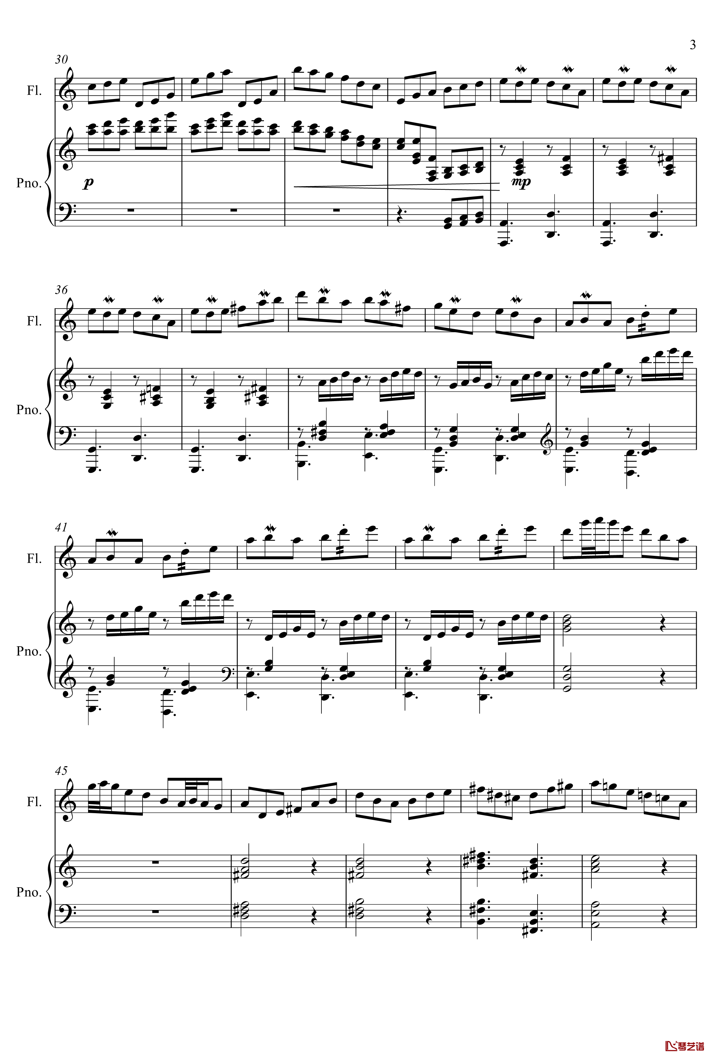 即兴曲3钢琴谱-yewwc3