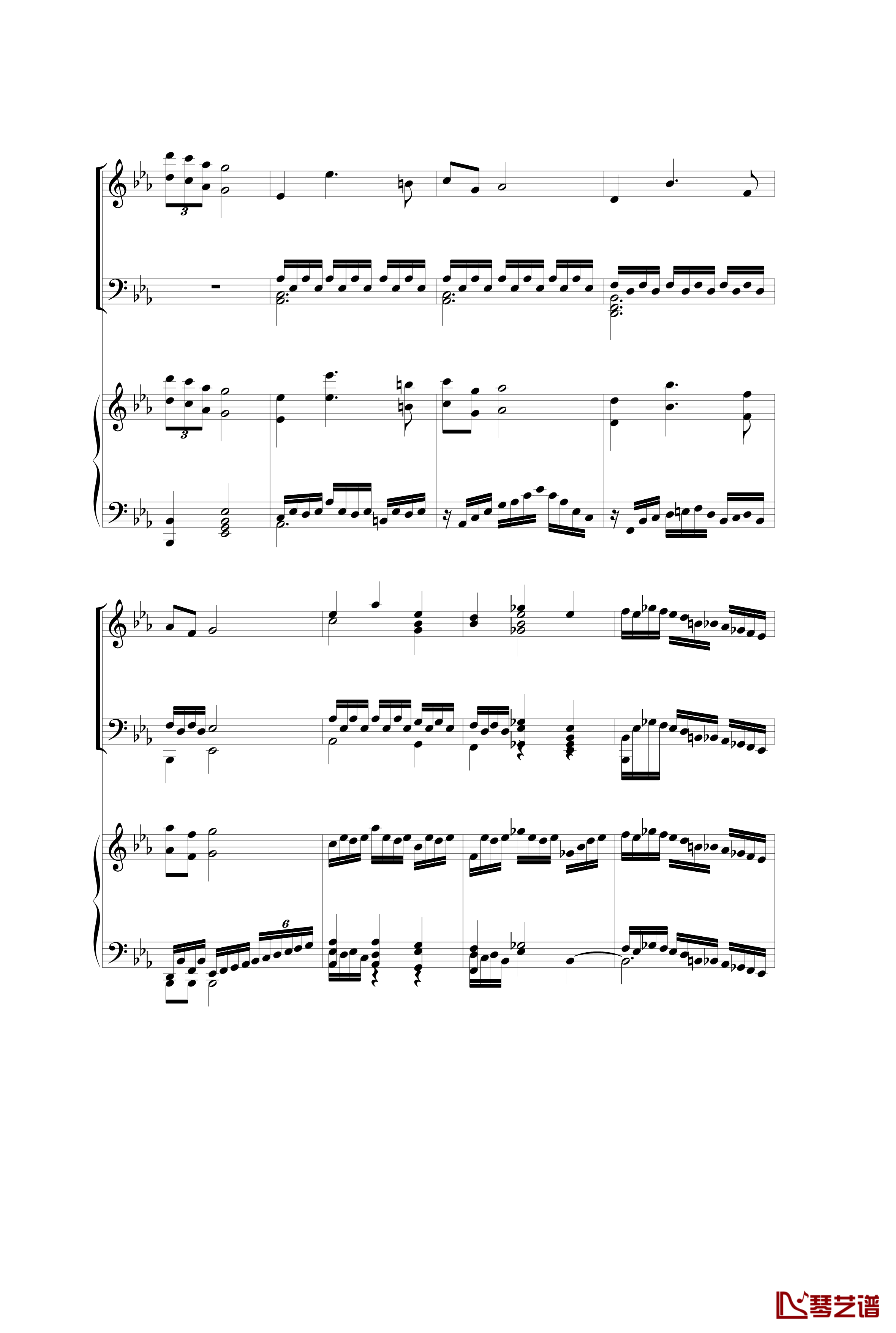 Piano Concerto钢琴谱 I-nzh193411