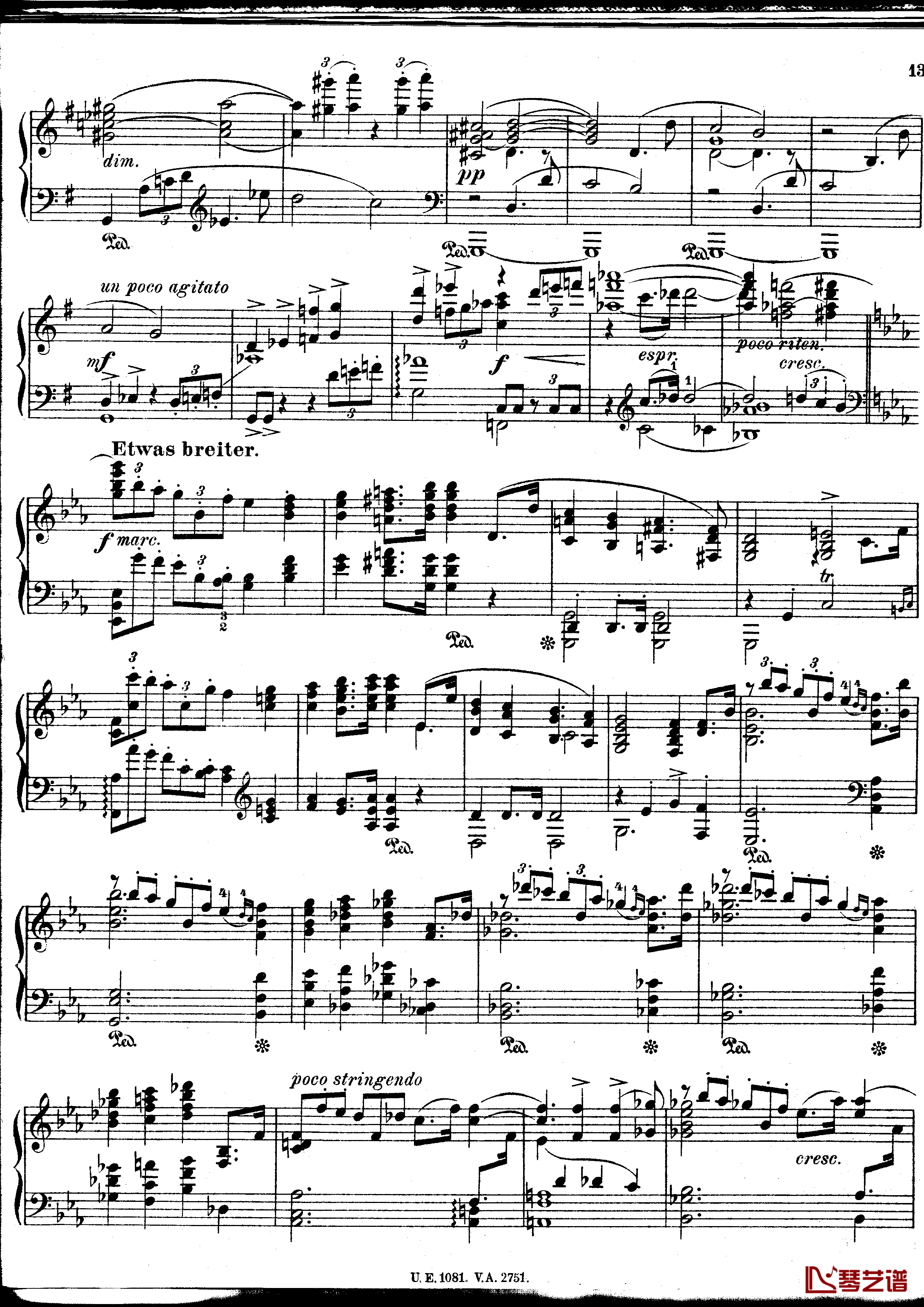 死与净化  Op.24钢琴谱-施特劳斯11