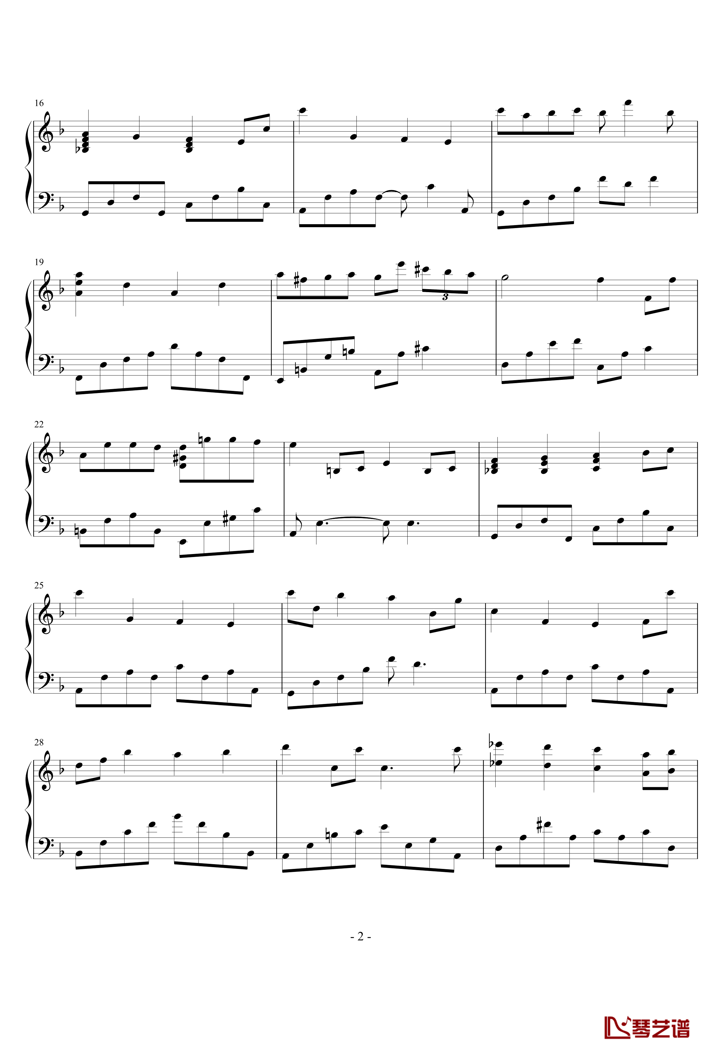 Mika‘s Song钢琴谱-Yiruma2