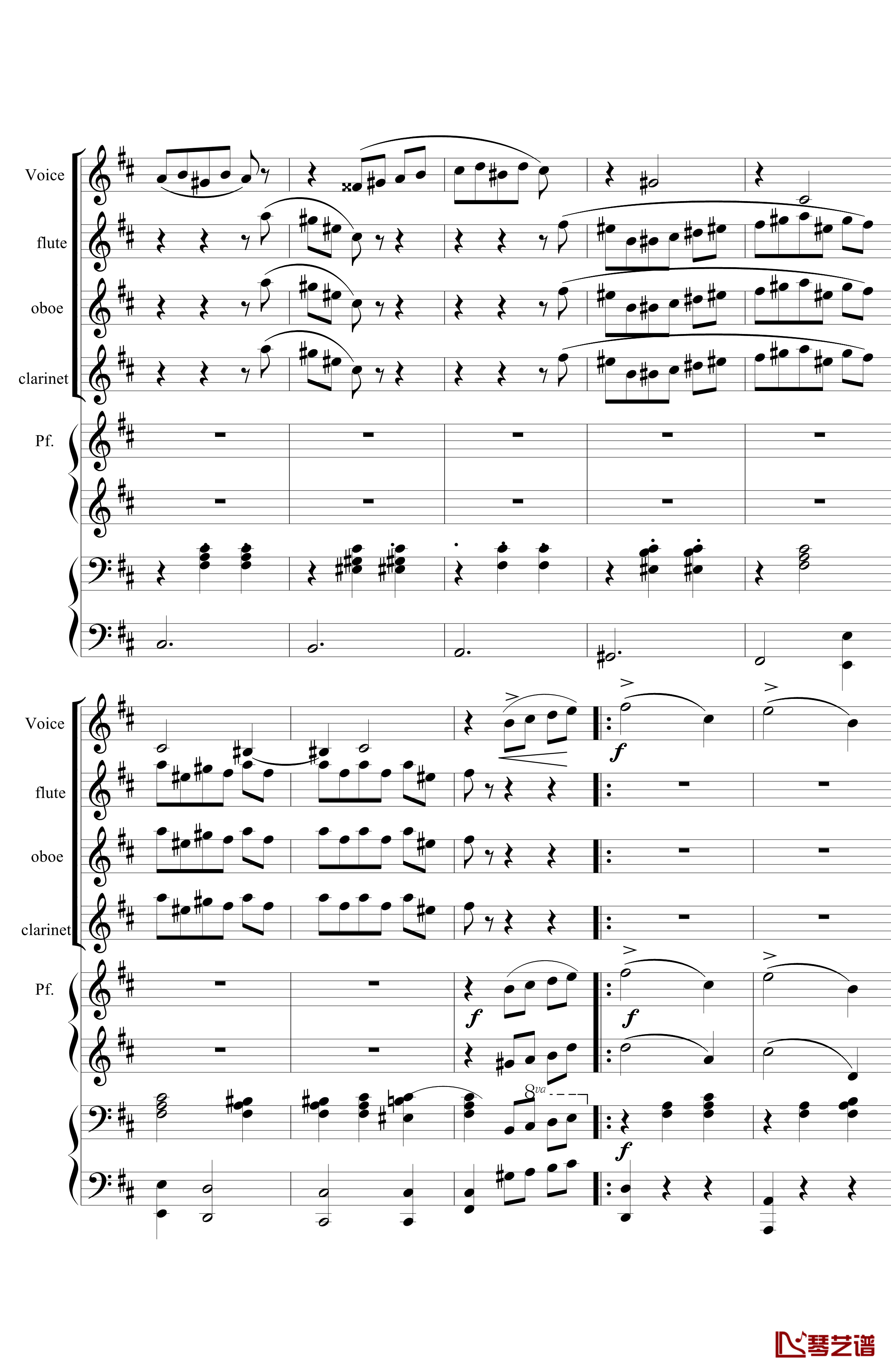 花之圆舞曲钢琴谱-室内乐-柴科夫斯基-Peter Ilyich Tchaikovsky20