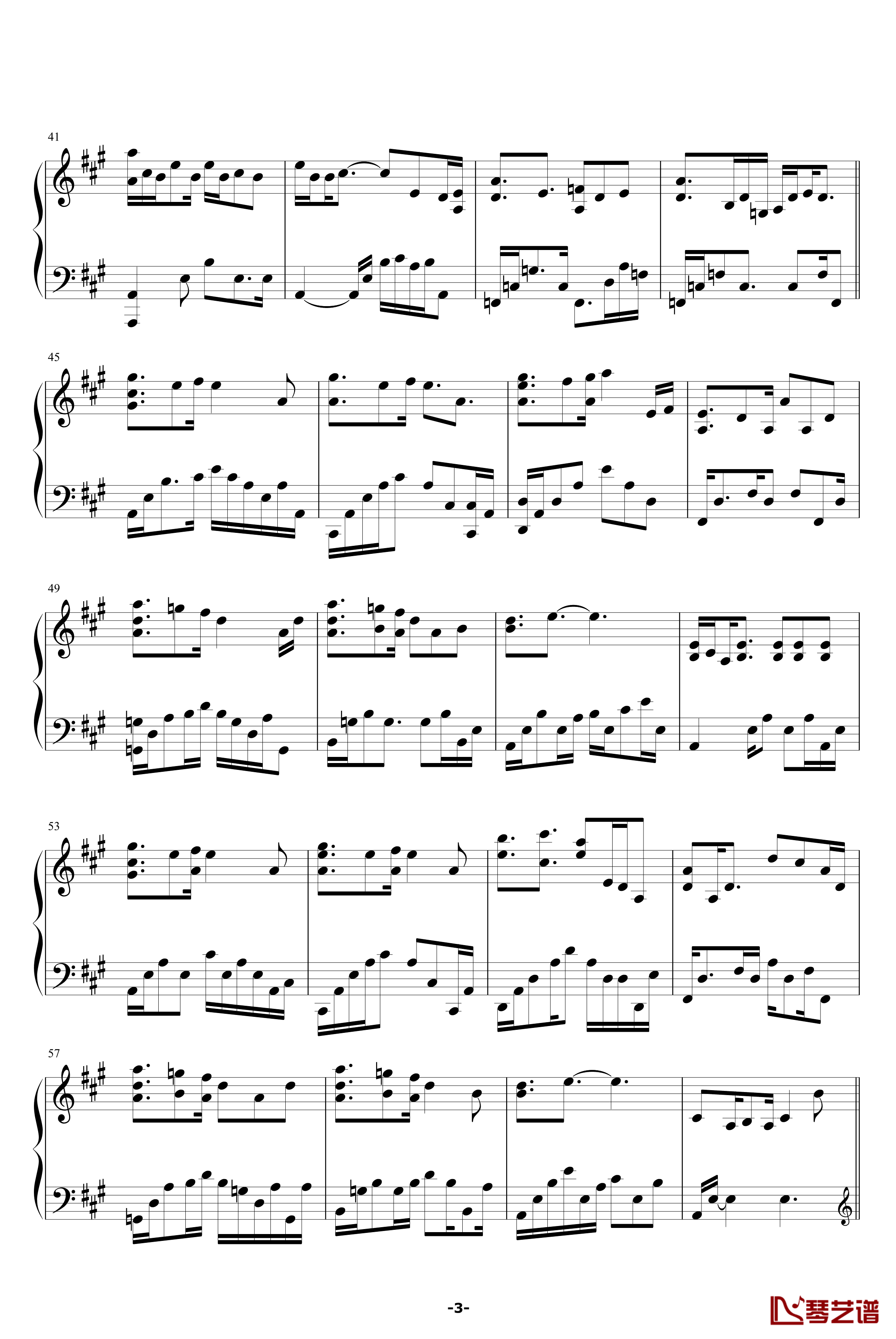 Present钢琴谱-Yiruma3