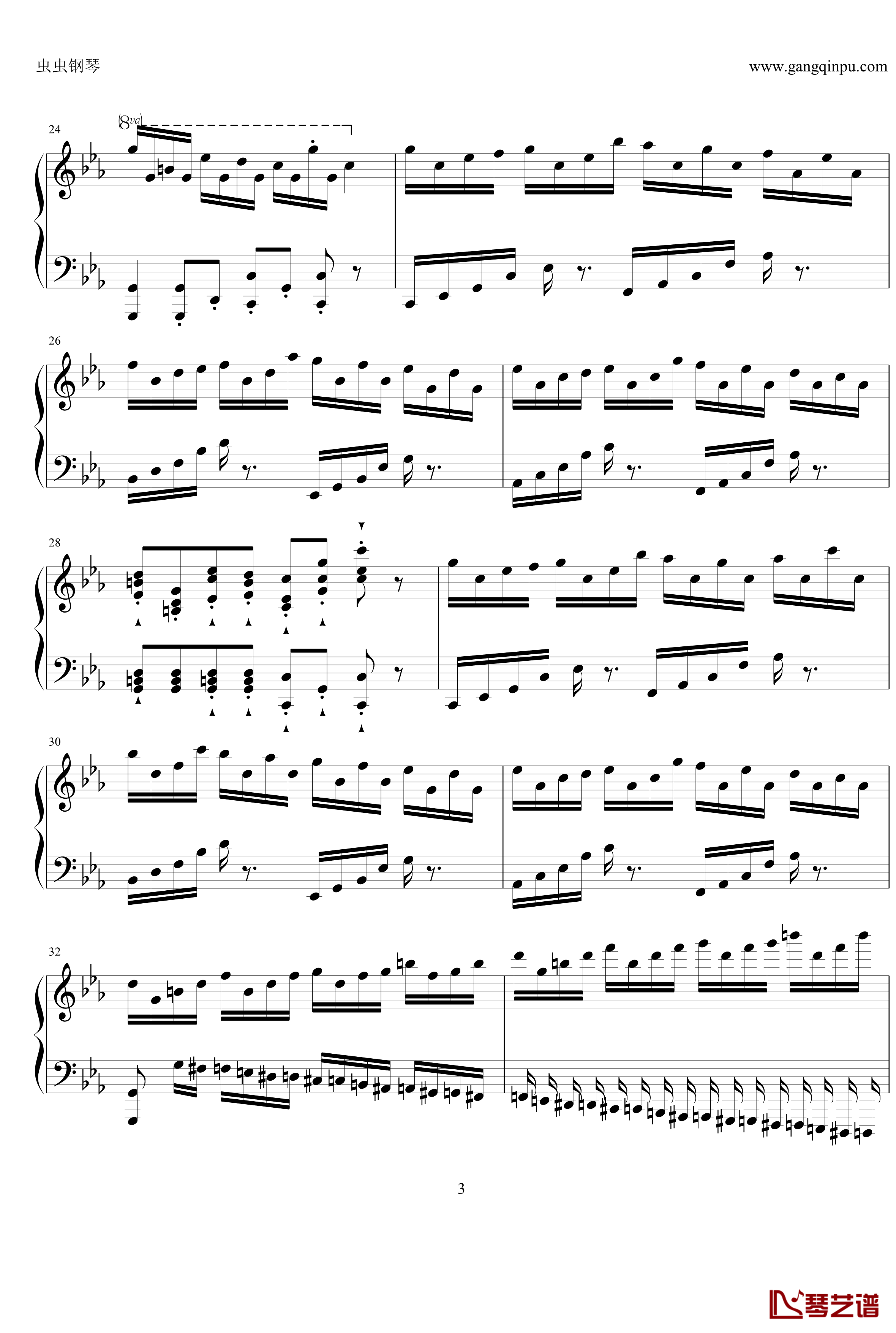 克罗地亚狂想曲pure1钢琴谱-现已绝版-马克西姆-Maksim·Mrvica3