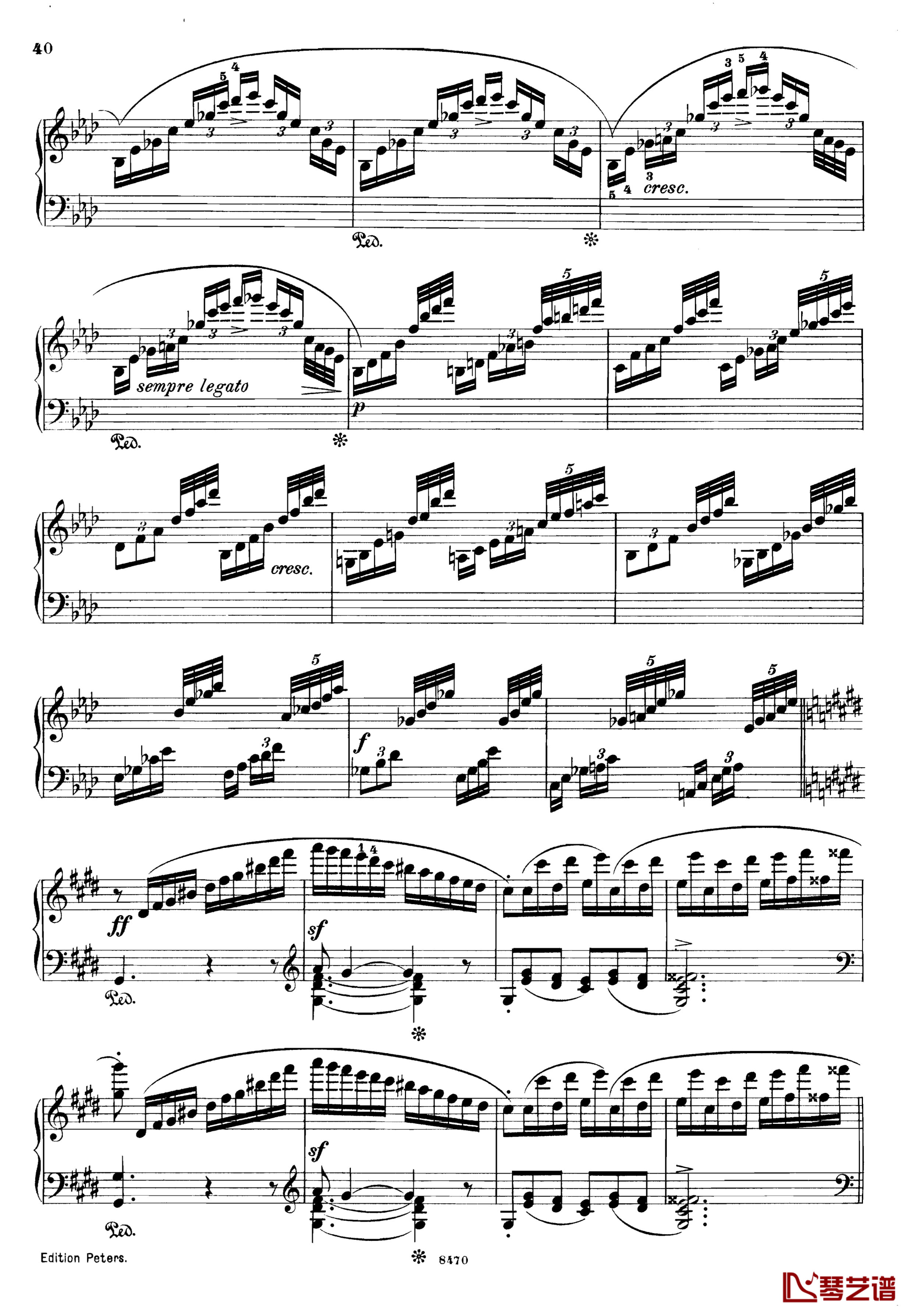 升c小调第三钢琴协奏曲Op.55钢琴谱-克里斯蒂安-里斯40