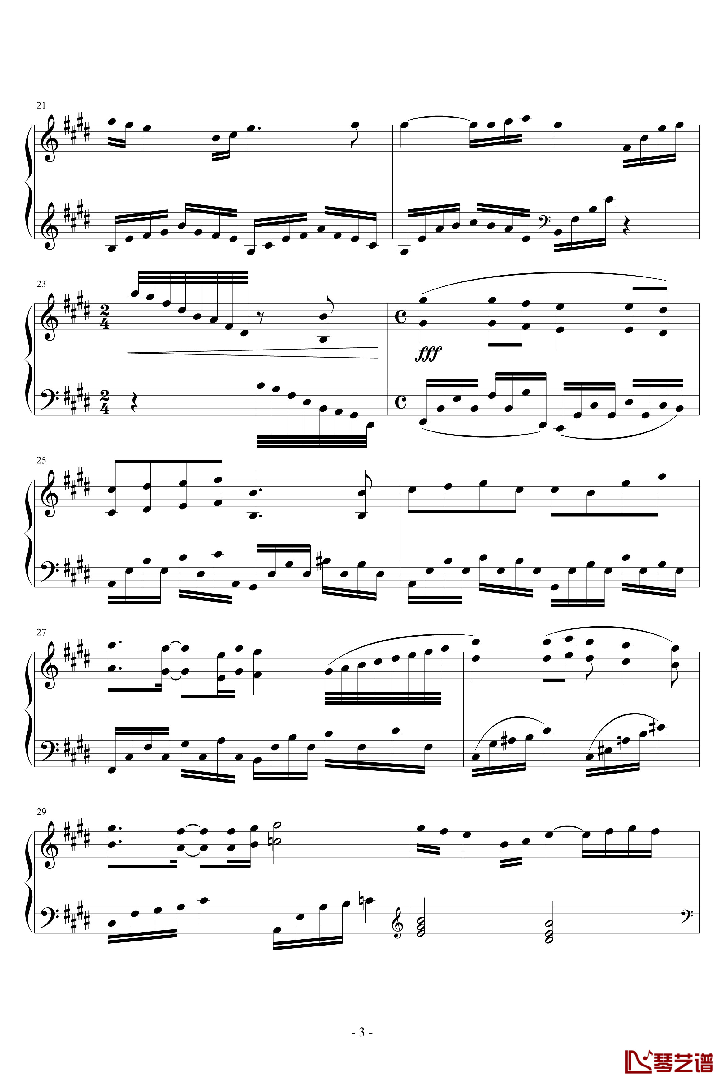 melodies of life钢琴谱-最终幻想3