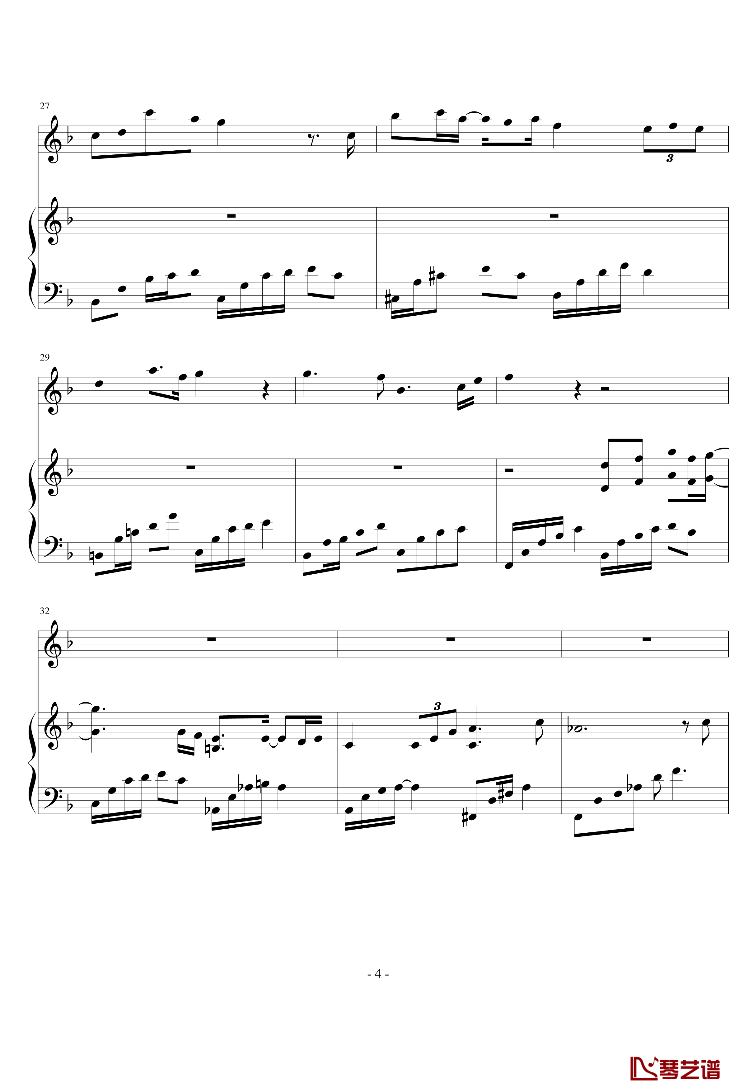 反方向钢琴谱-jiguang2874