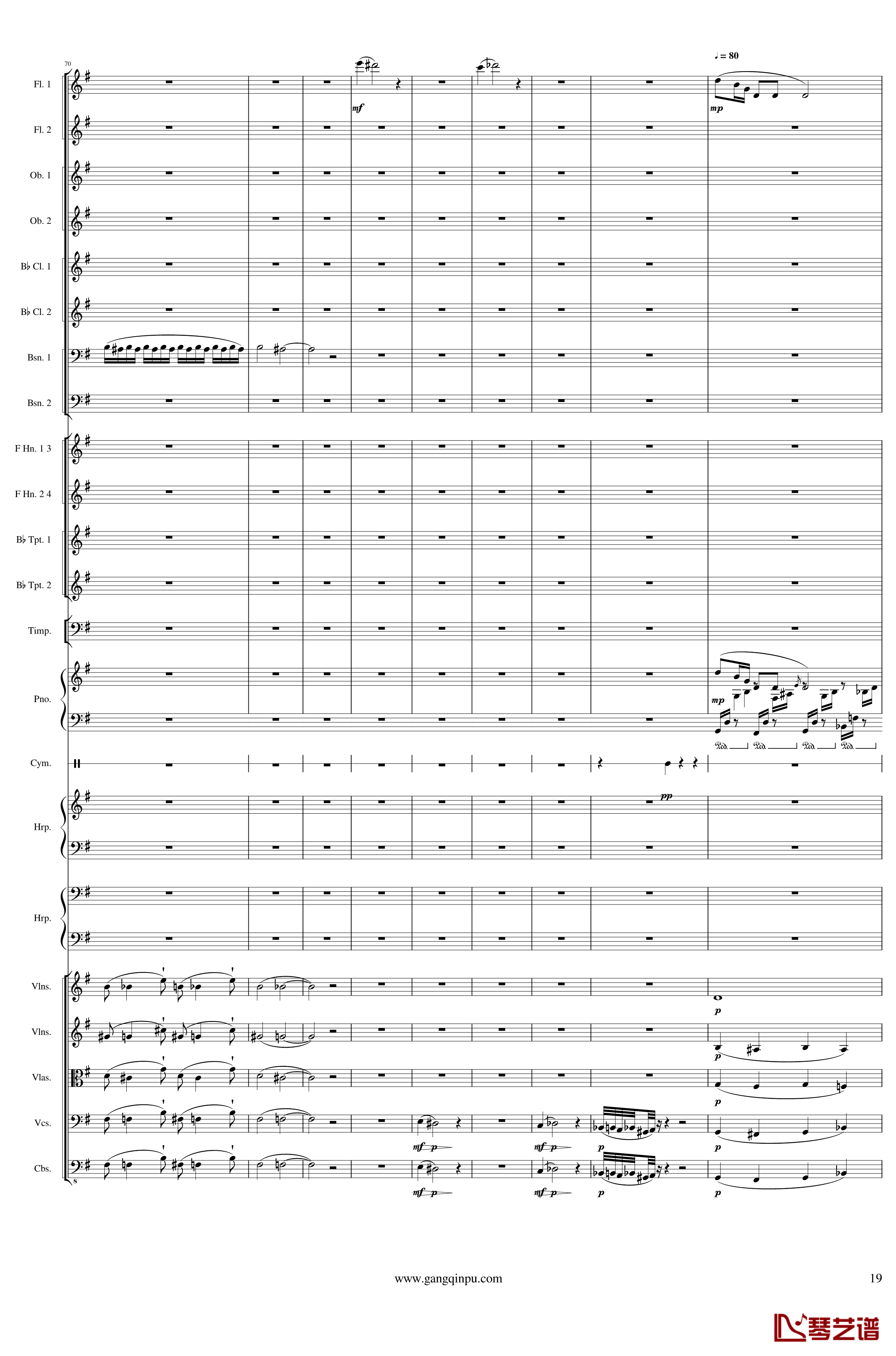 Symphonic Poem No.3, Op.91 Part 2钢琴谱-一个球19
