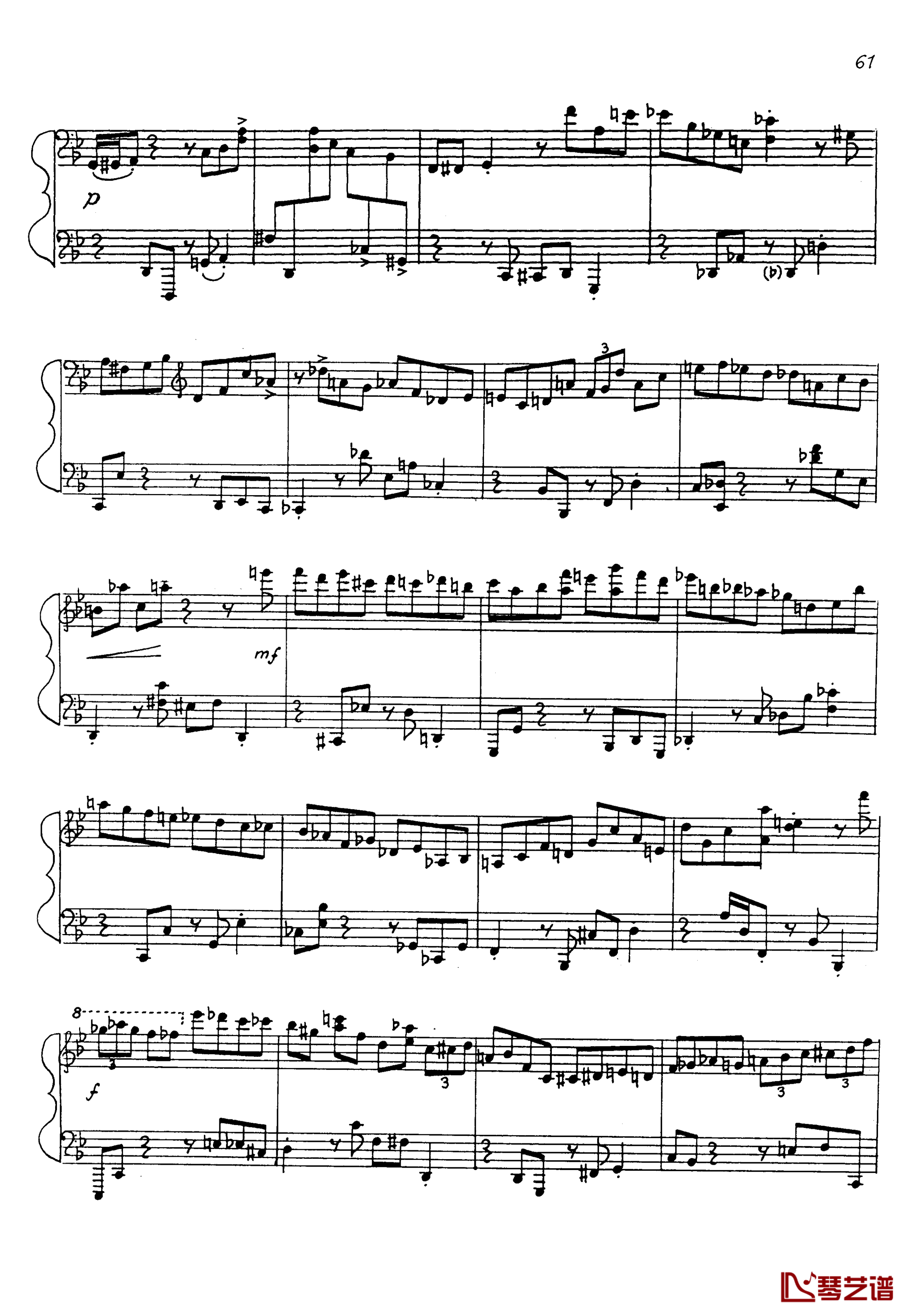 Nikolai Kapustin钢琴谱-尼古拉·凯帕斯汀63