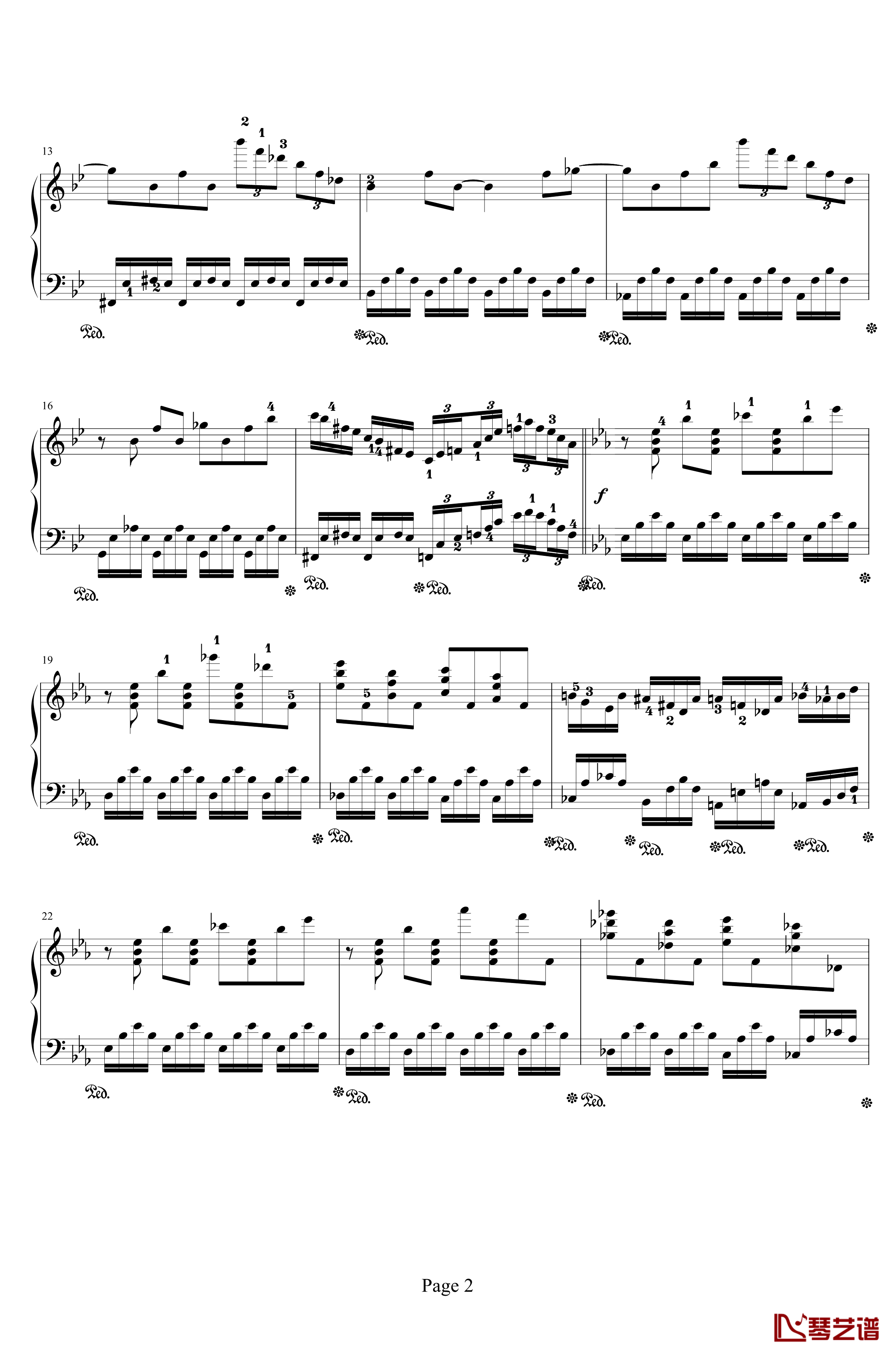 时空幻想练习曲钢琴谱-Ⅰ-晨曦阿西2