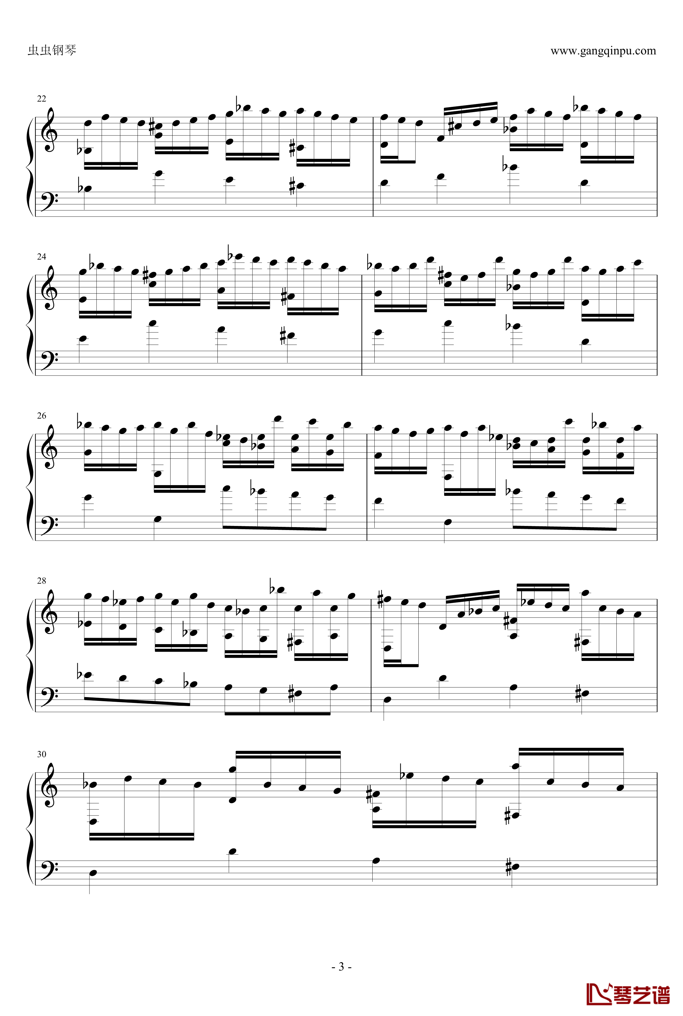 suite de Bach钢琴谱-J.S.巴赫3