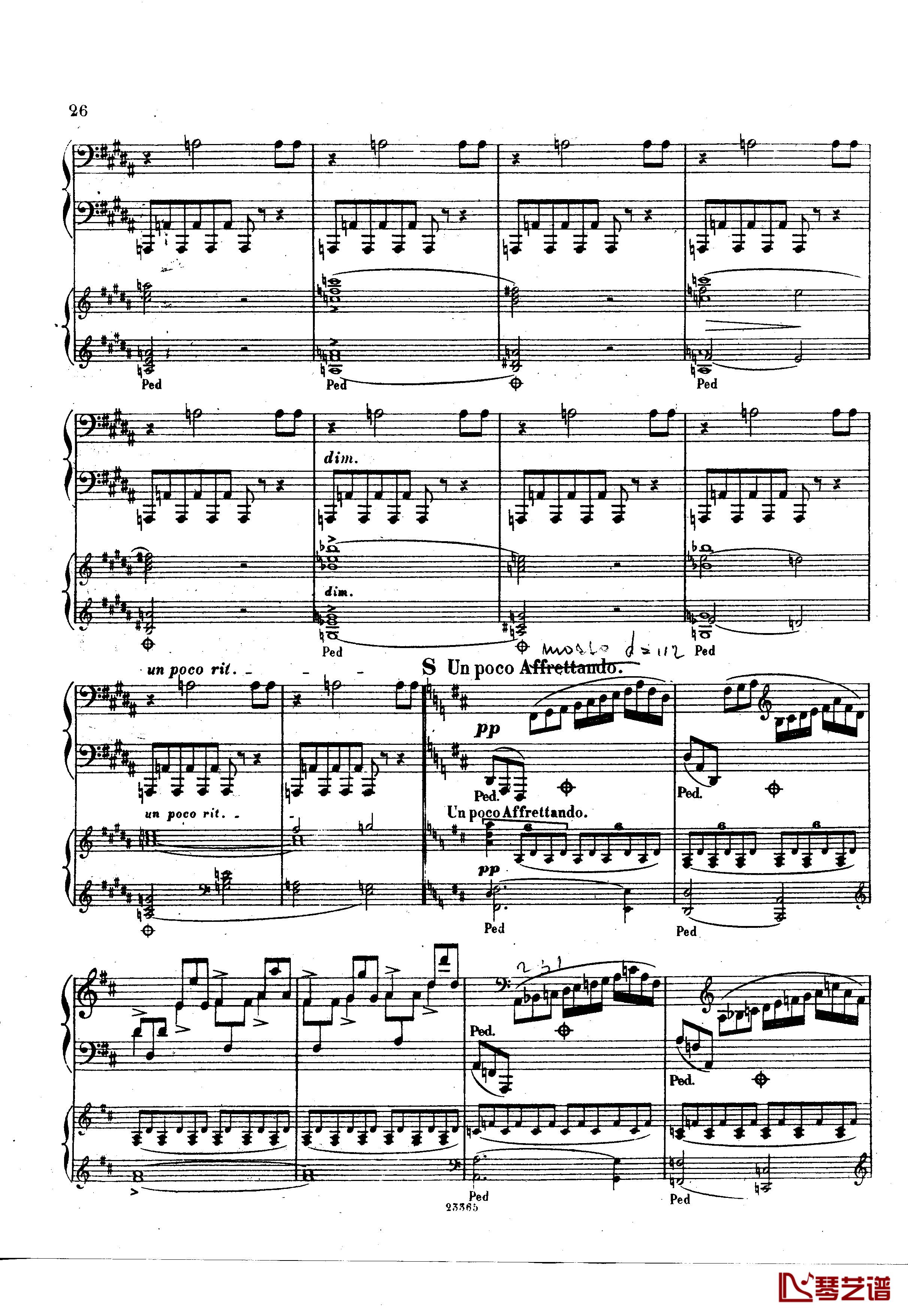 g小调钢琴协奏曲  Op.15钢琴谱-斯甘巴蒂26
