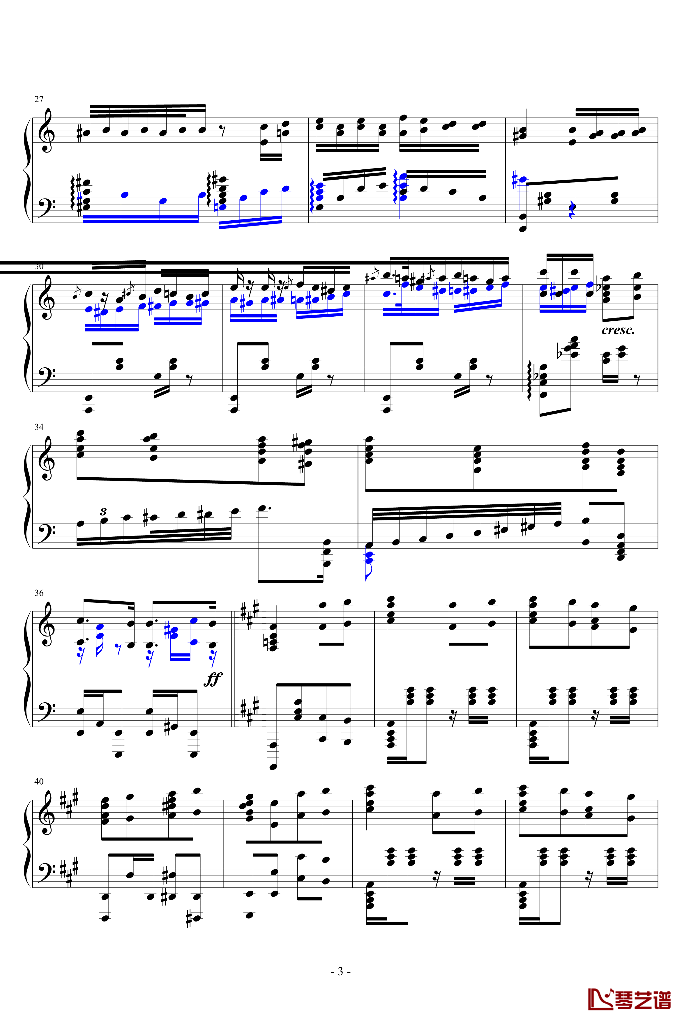 瓦洛多斯土耳其钢琴谱-爵士版-完成品-瓦洛多斯3