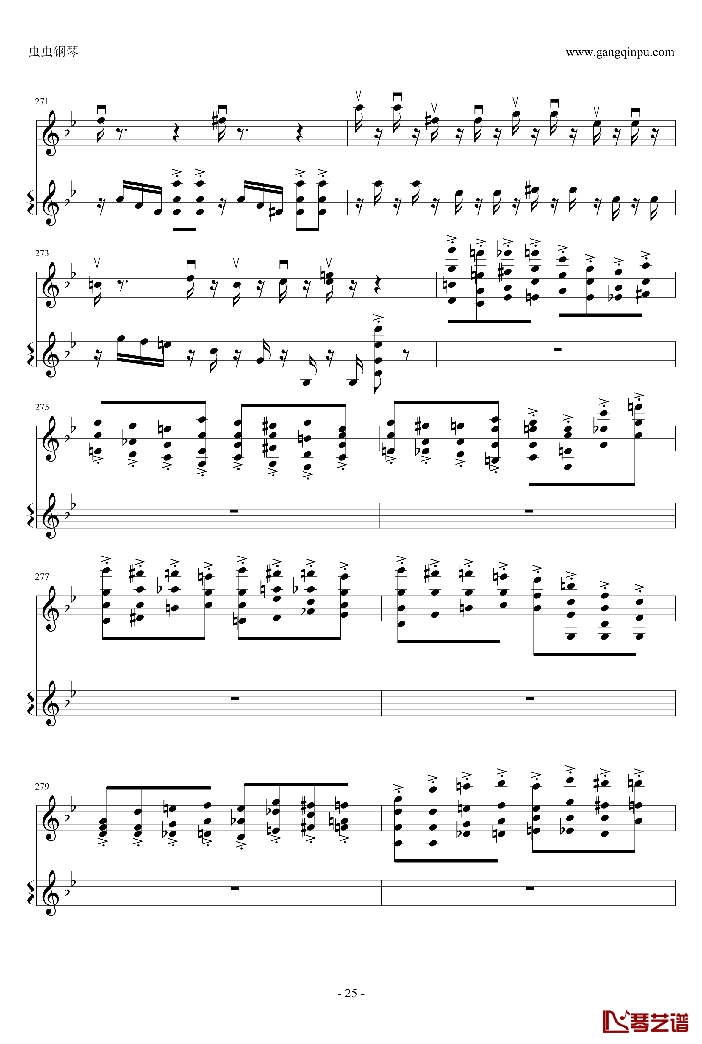 意大利国歌钢琴谱-变奏曲修改版-DXF25