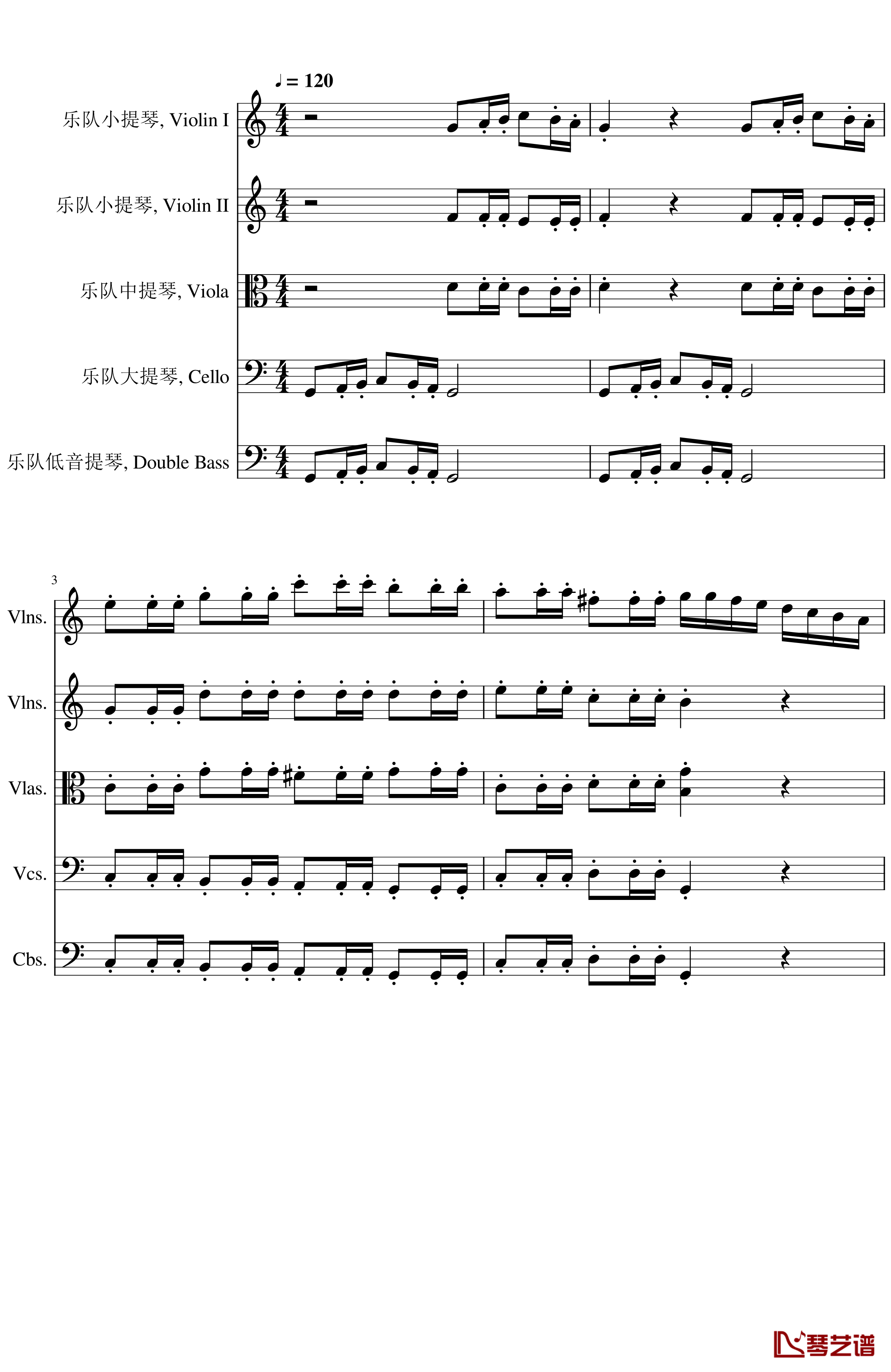 March in C, Op.124b钢琴谱-一个球1