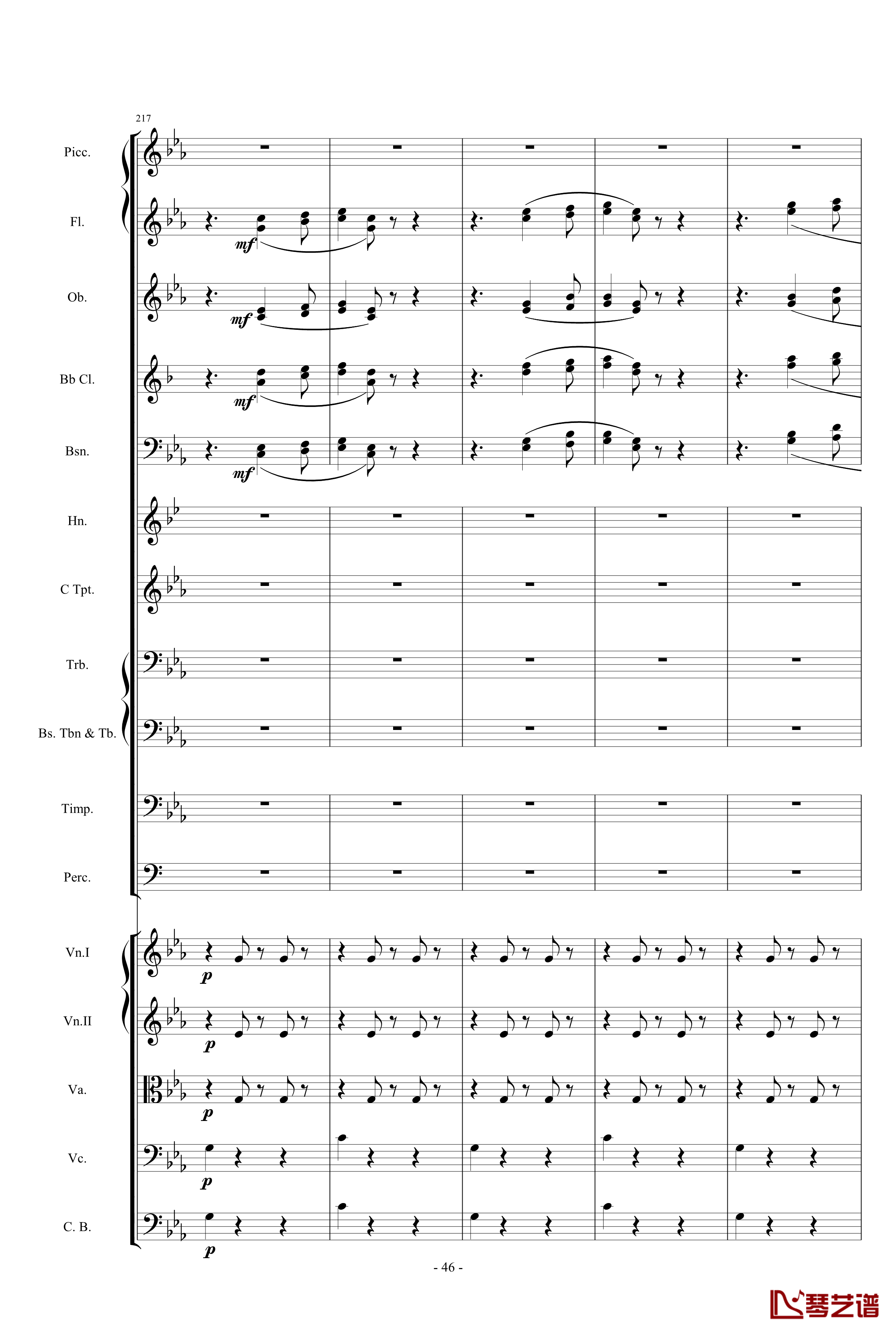 愤怒的小鸟交响曲第三乐章Op.5 no.3钢琴谱-1057257846