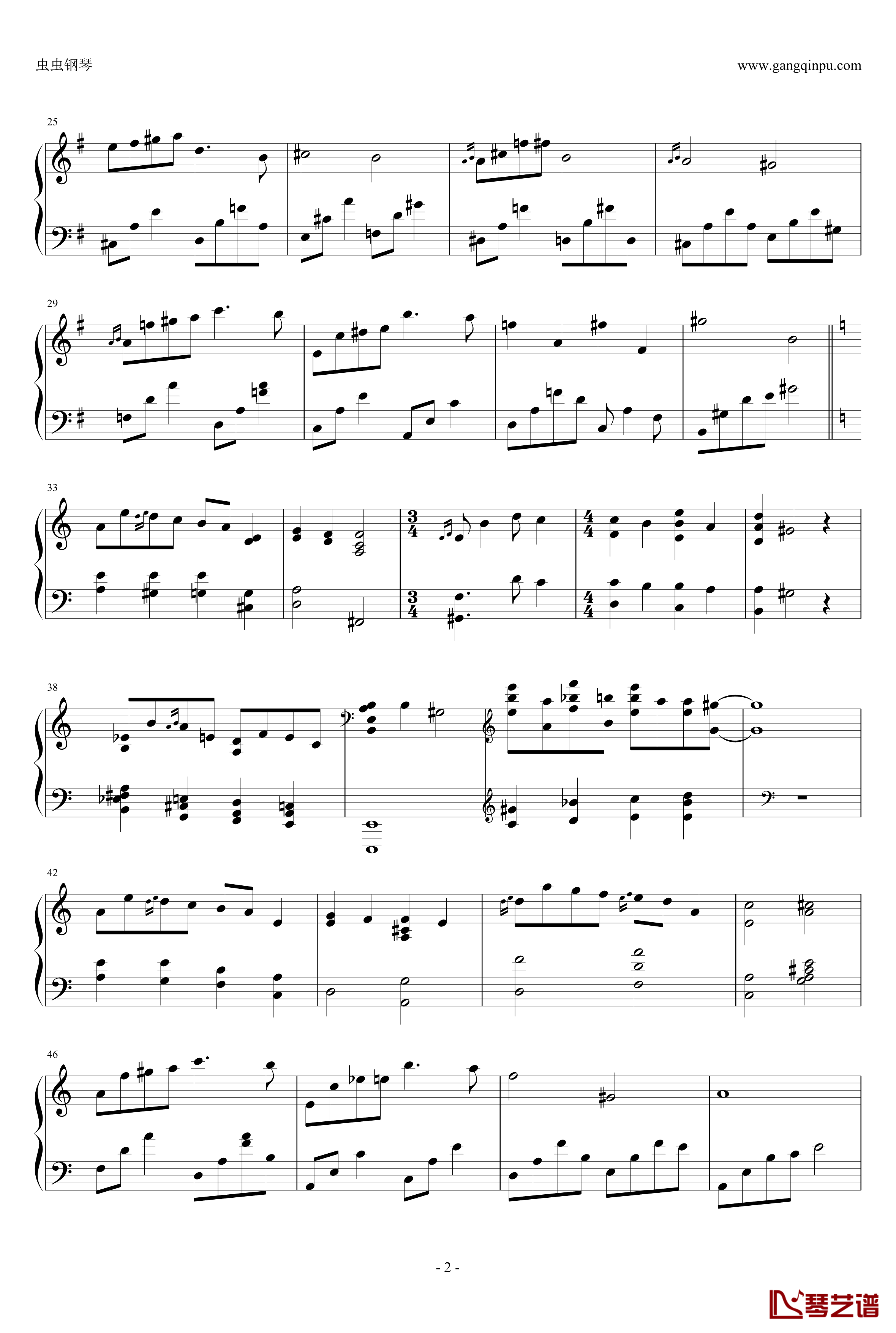 Russian Lullaby钢琴谱-Eldar Djangirov2