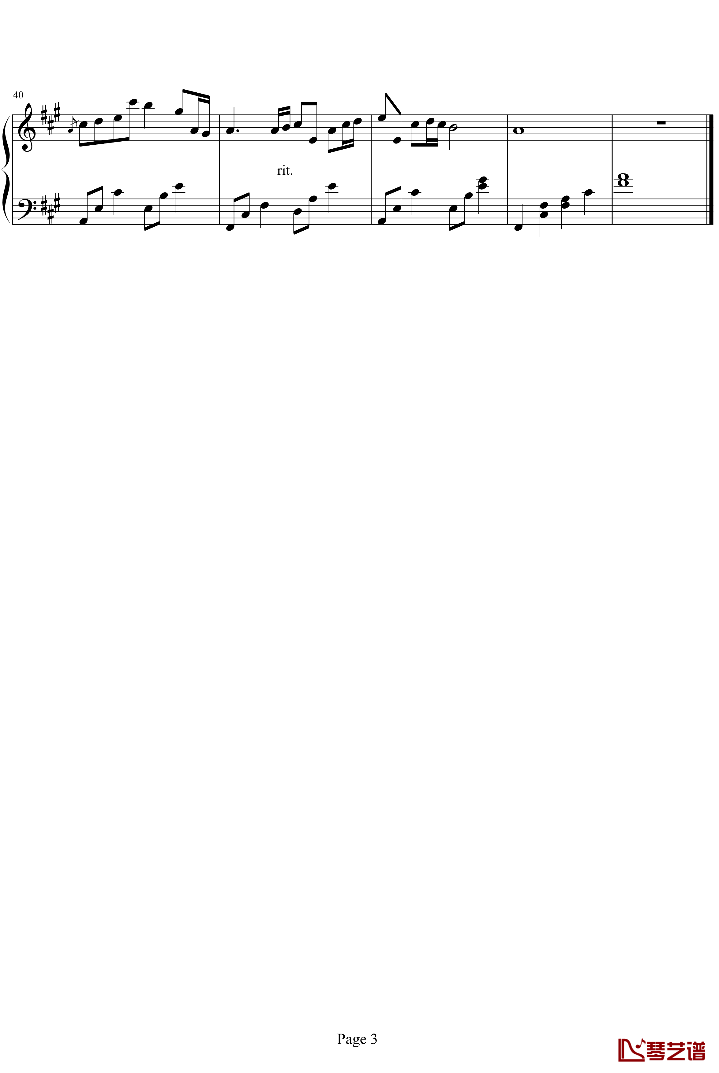 rive flows in you钢琴谱-Yiruma3