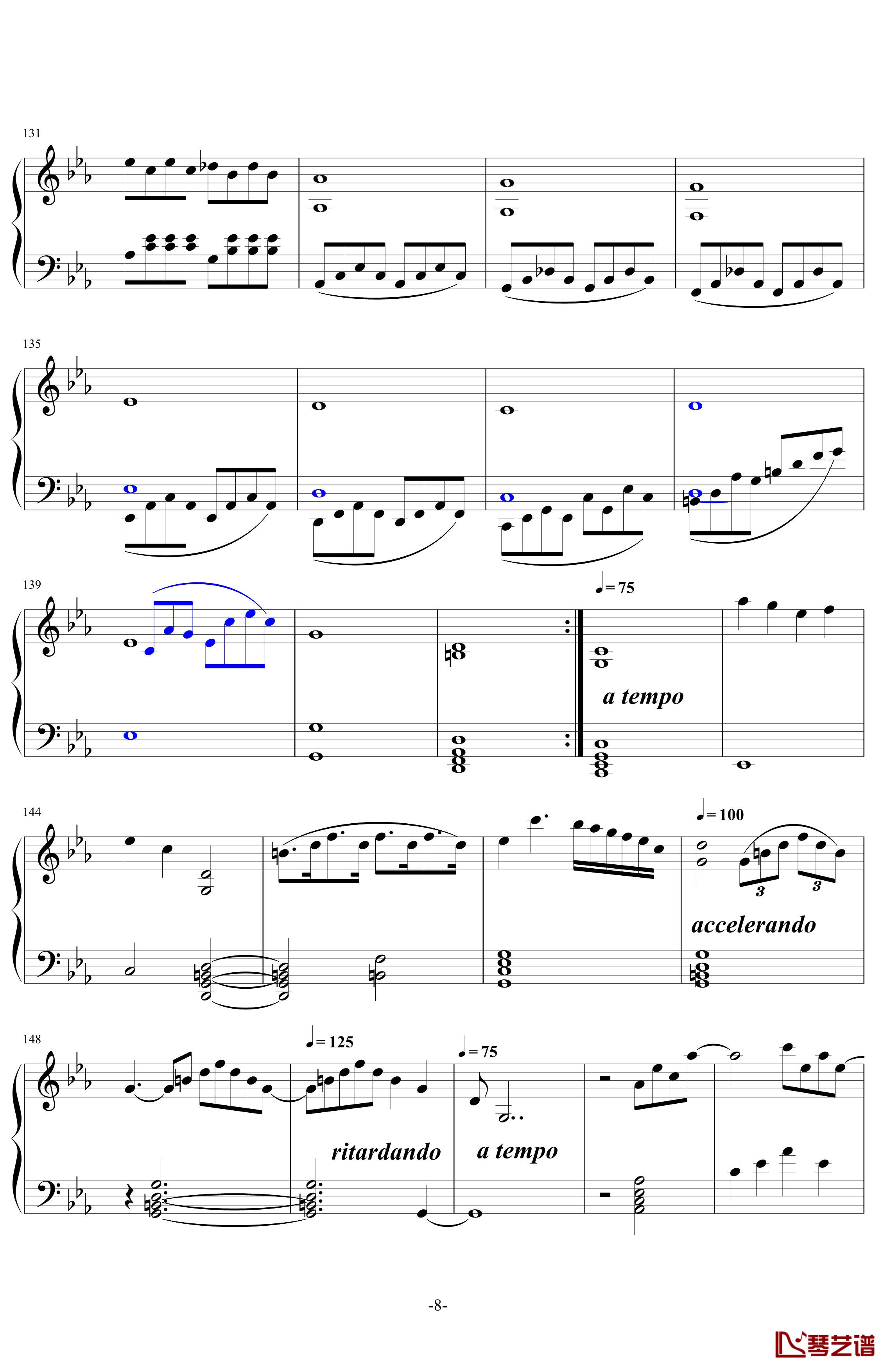 C小调第一钢琴奏鸣曲第一乐章钢琴谱-ver 2011.6-舍勒七世8