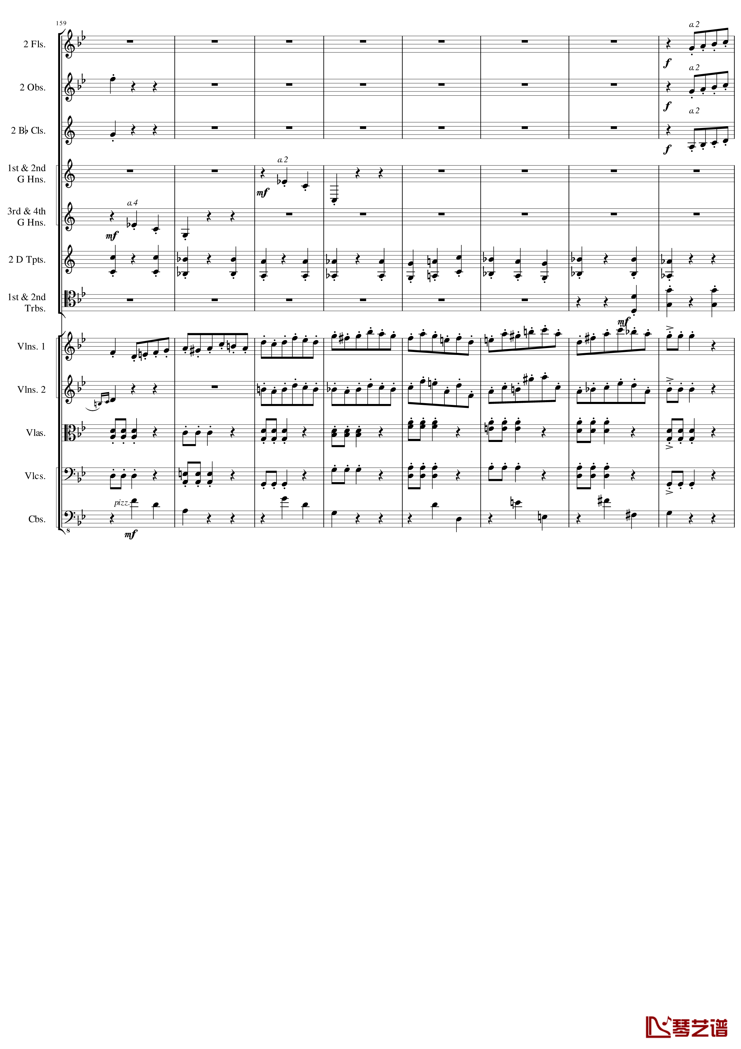 Danse Macabre Op.40钢琴谱-圣桑14