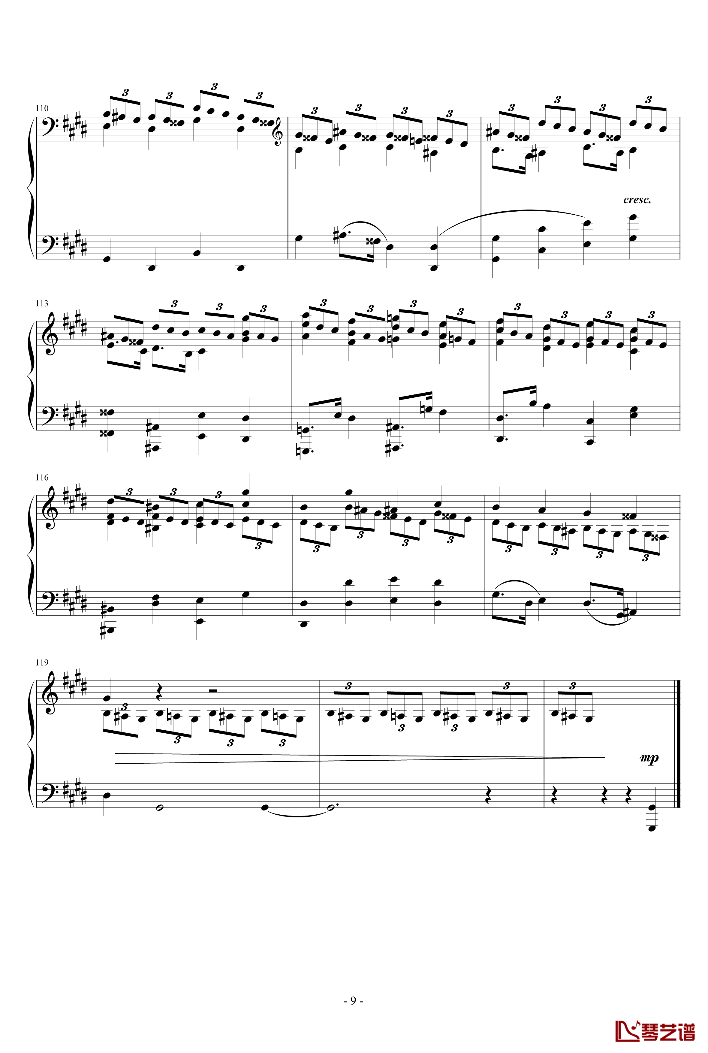 狂想曲钢琴谱-清代皇帝9