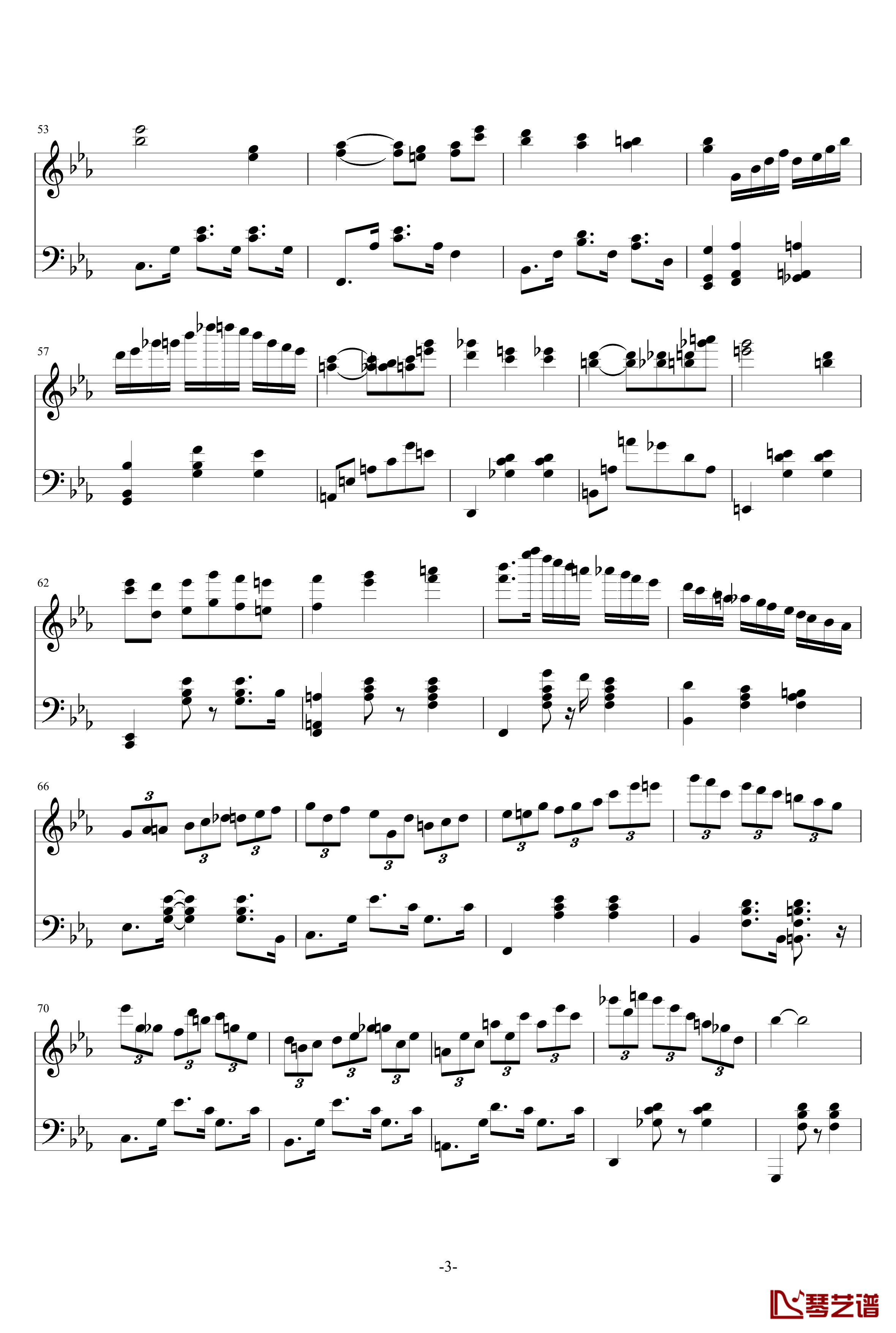 magic waltz钢琴谱-原版琴谱-PDF-海上钢琴师3