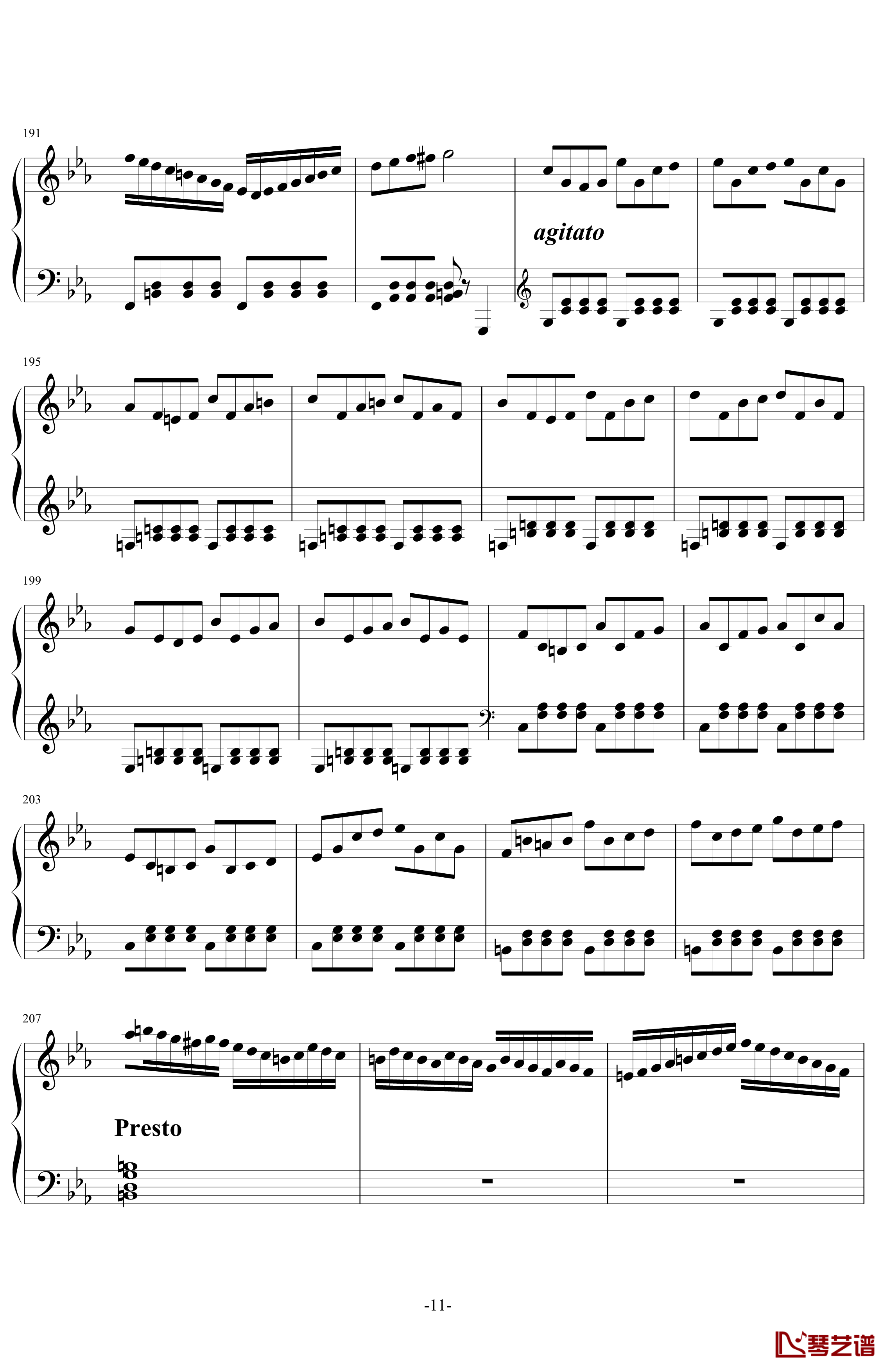 C小调第一钢琴奏鸣曲第一乐章钢琴谱-ver 2011.6-舍勒七世11