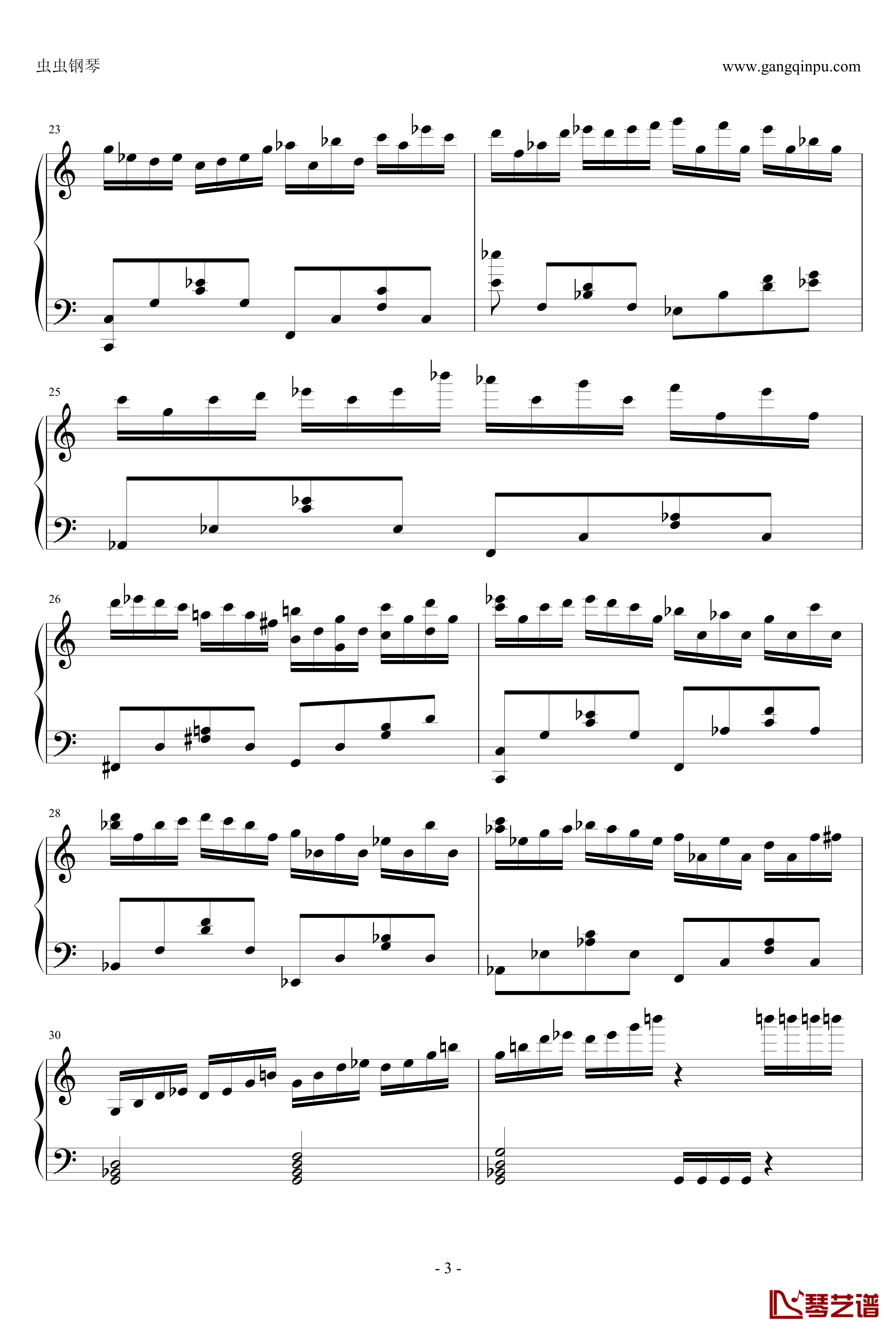 克罗地亚二号简单版钢琴谱-马克西姆-Maksim·Mrvica3