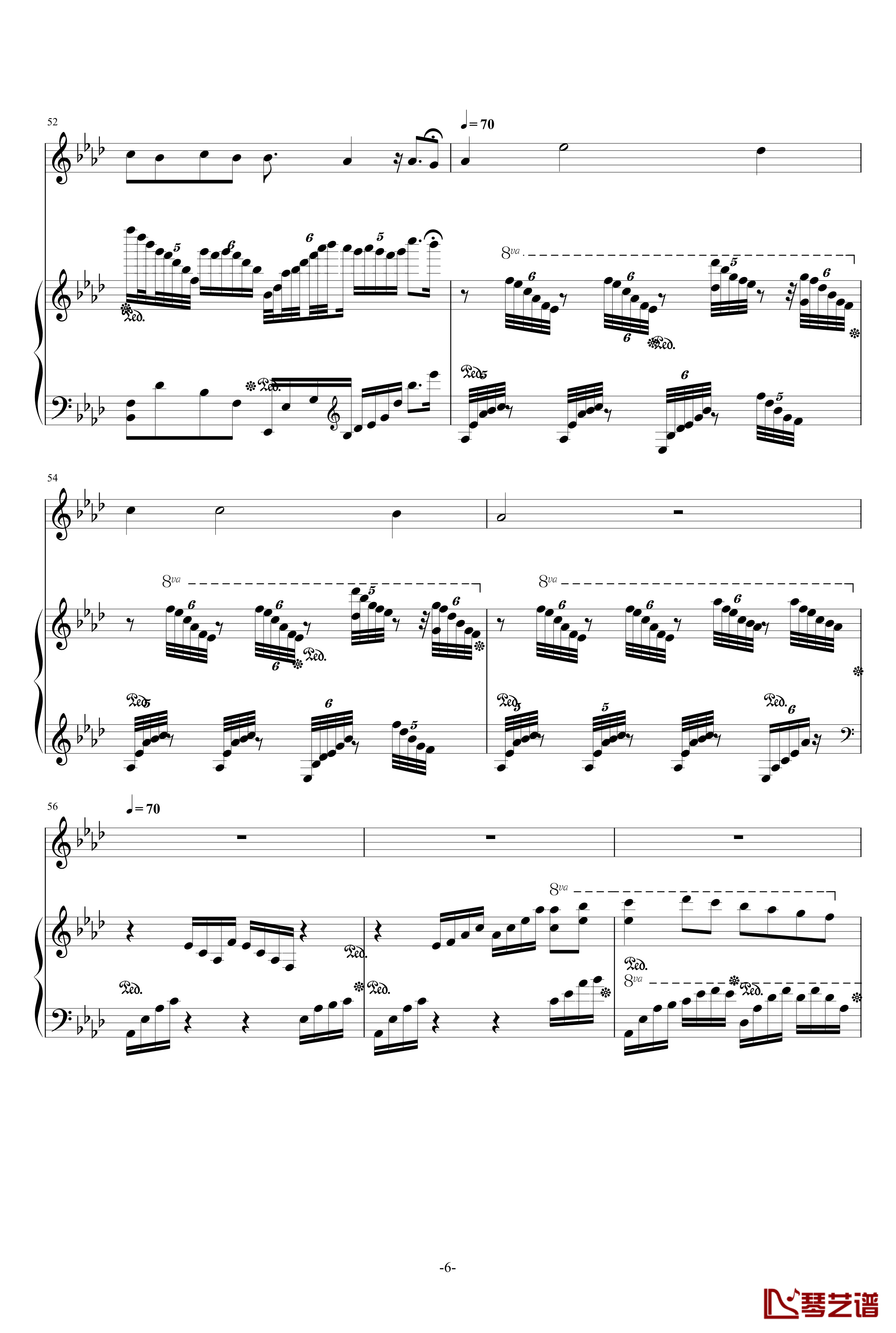 游移的月亮钢琴谱-贝里尼6