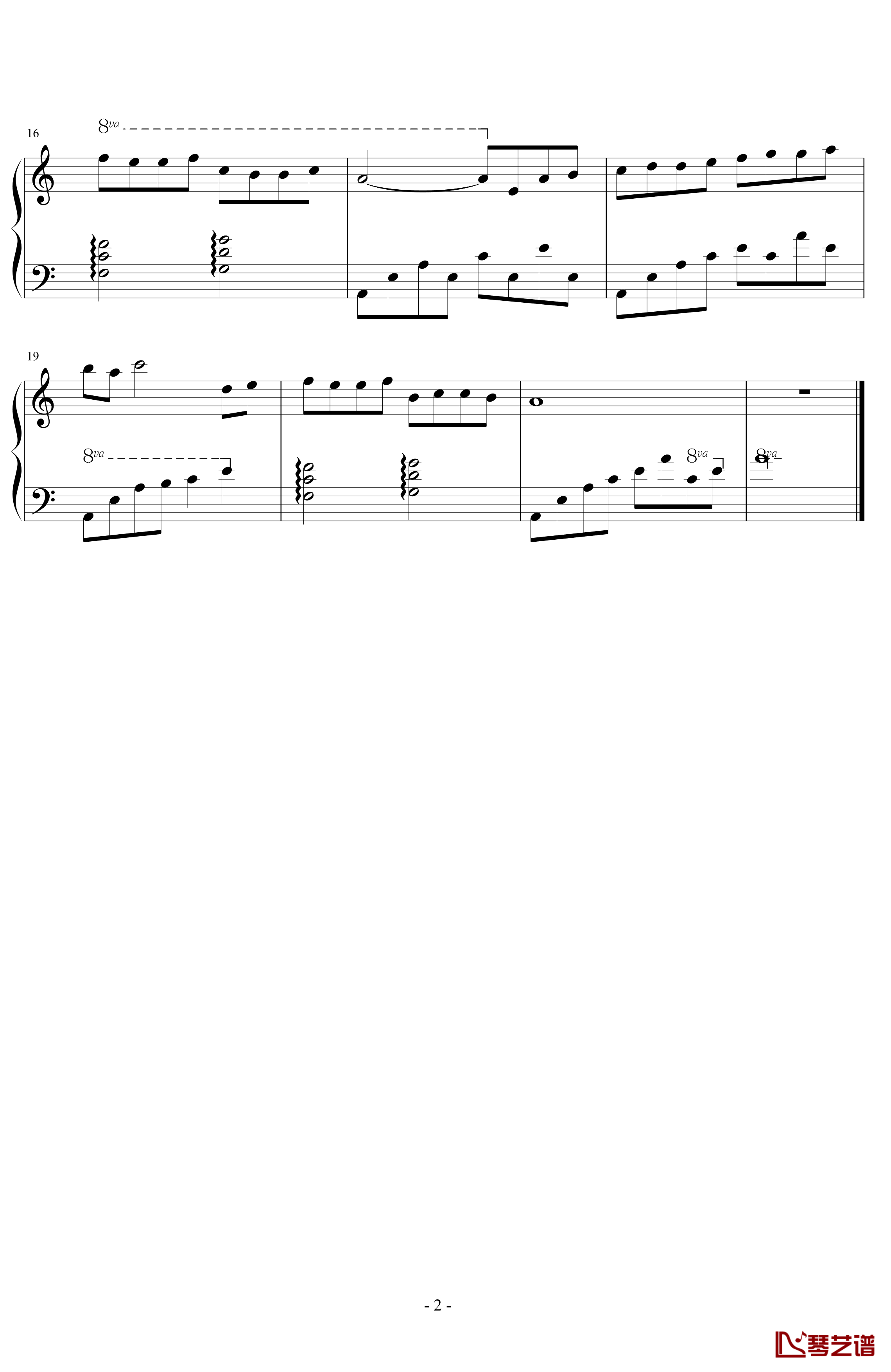 小素钢琴谱-Chopinist2