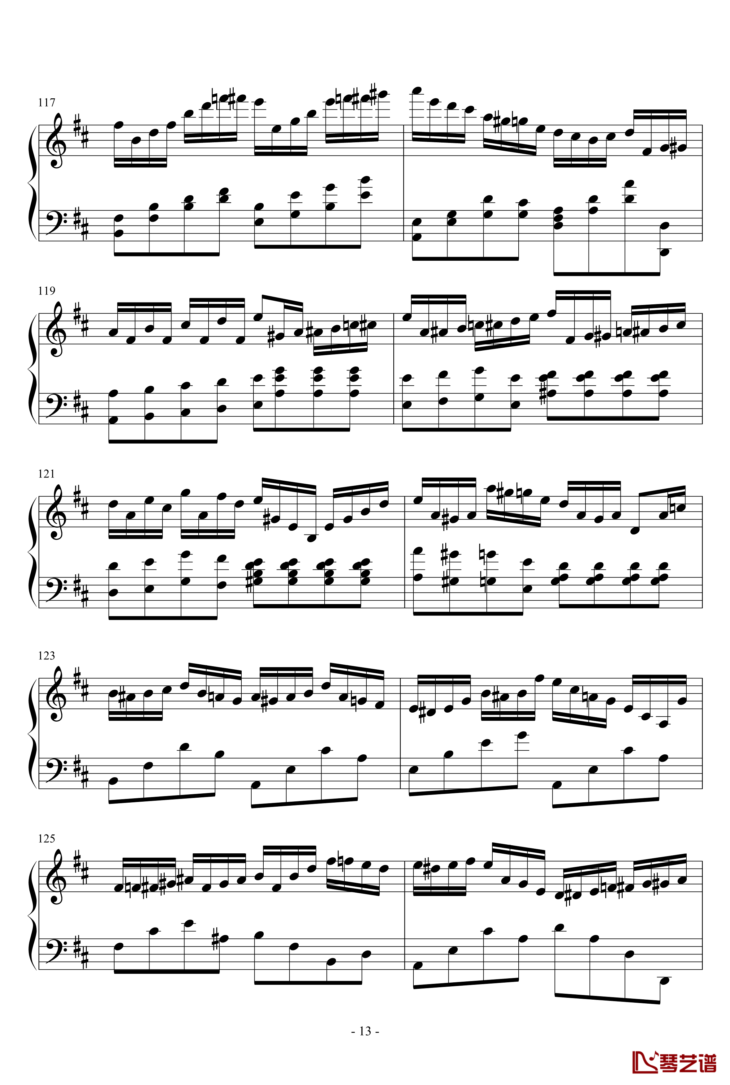 半音阶练习组曲钢琴谱-as213413