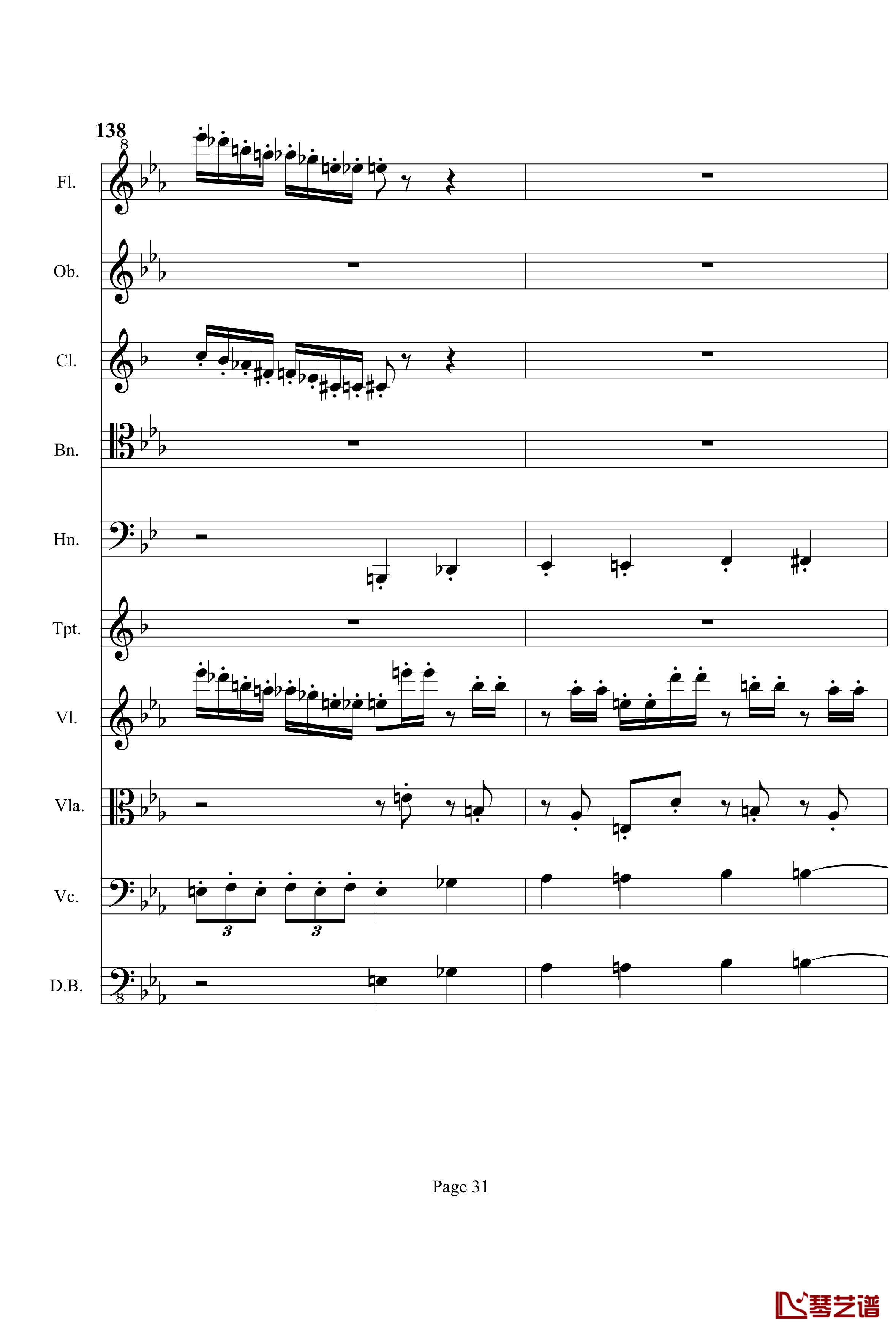 第三交响曲钢琴谱-梦幻的传说-项道荣31