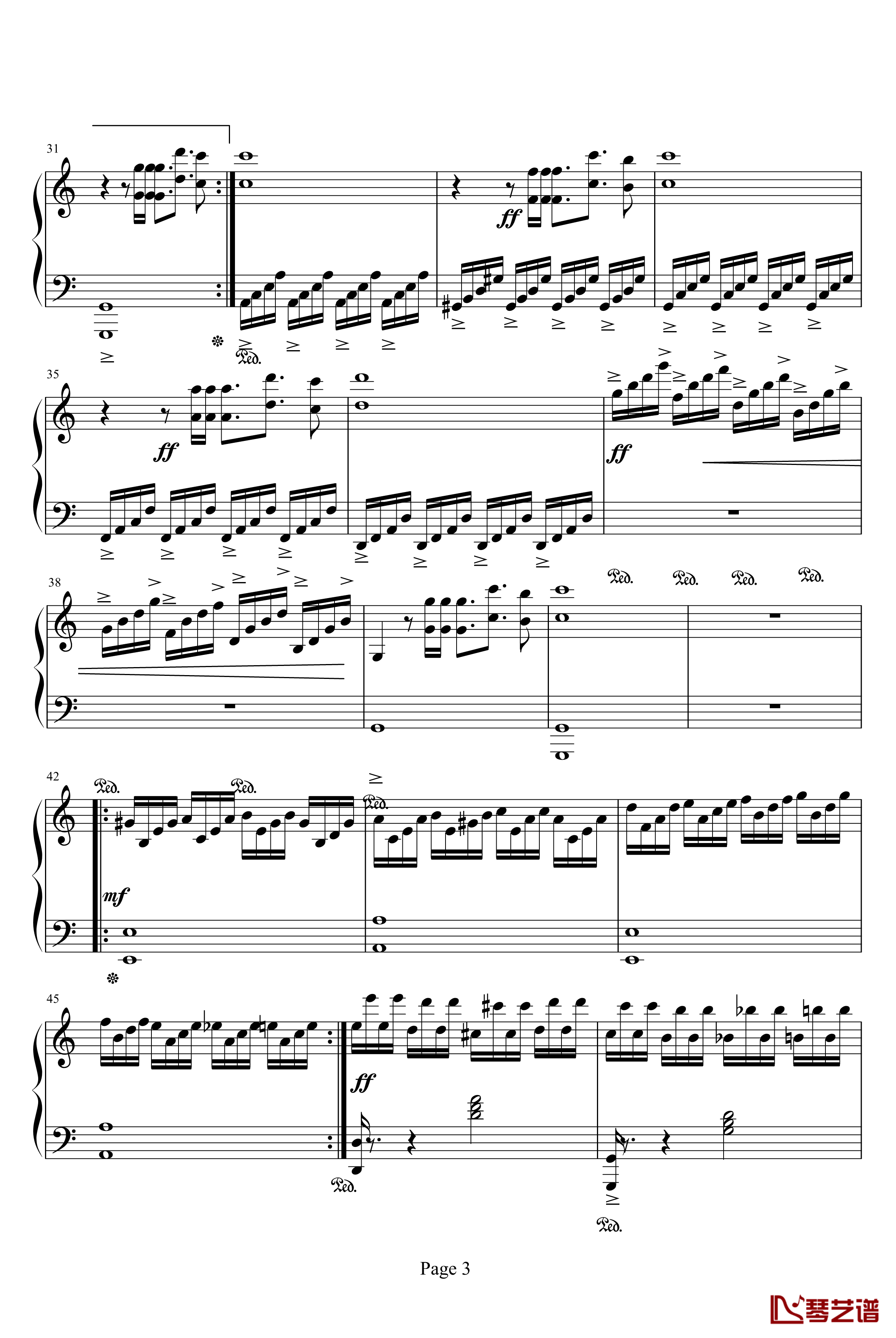 WonderLand钢琴谱-马克西姆-Maksim·Mrvica3